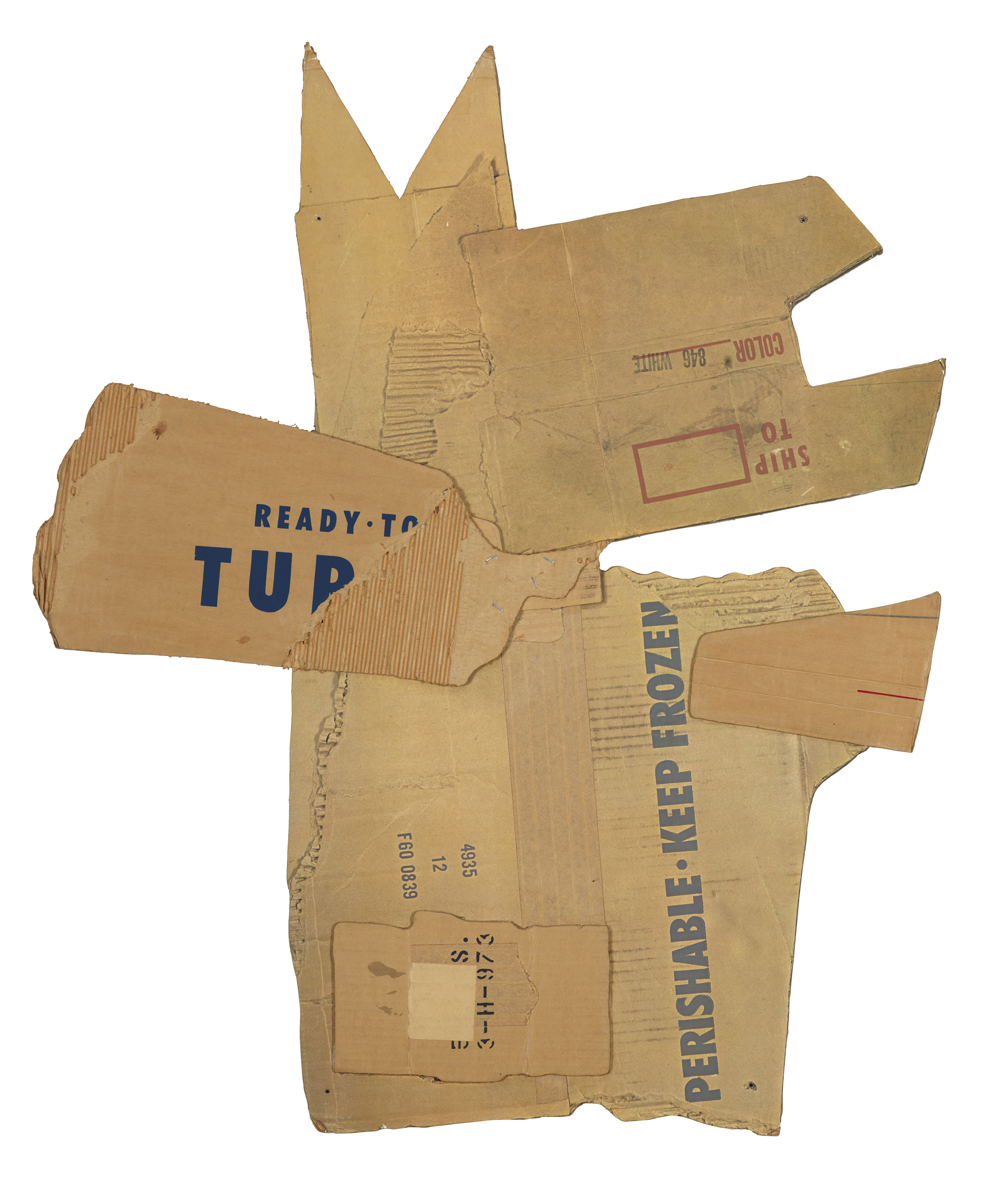 Robert Rauschenberg — Cardbird V, из серии Cardbird