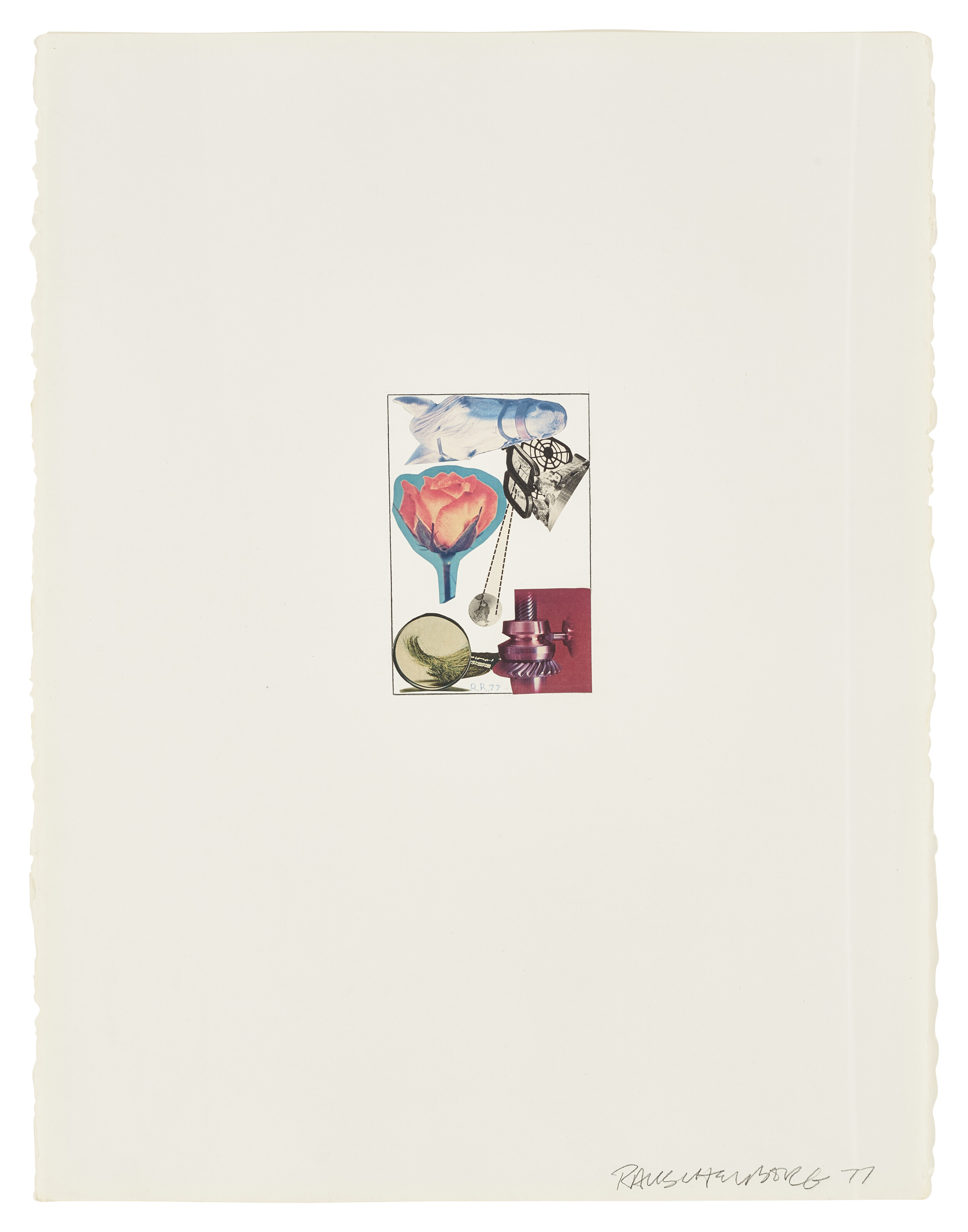Robert Rauschenberg — Без названия (для Ассоциации кардиологов Сан-Франциско)
