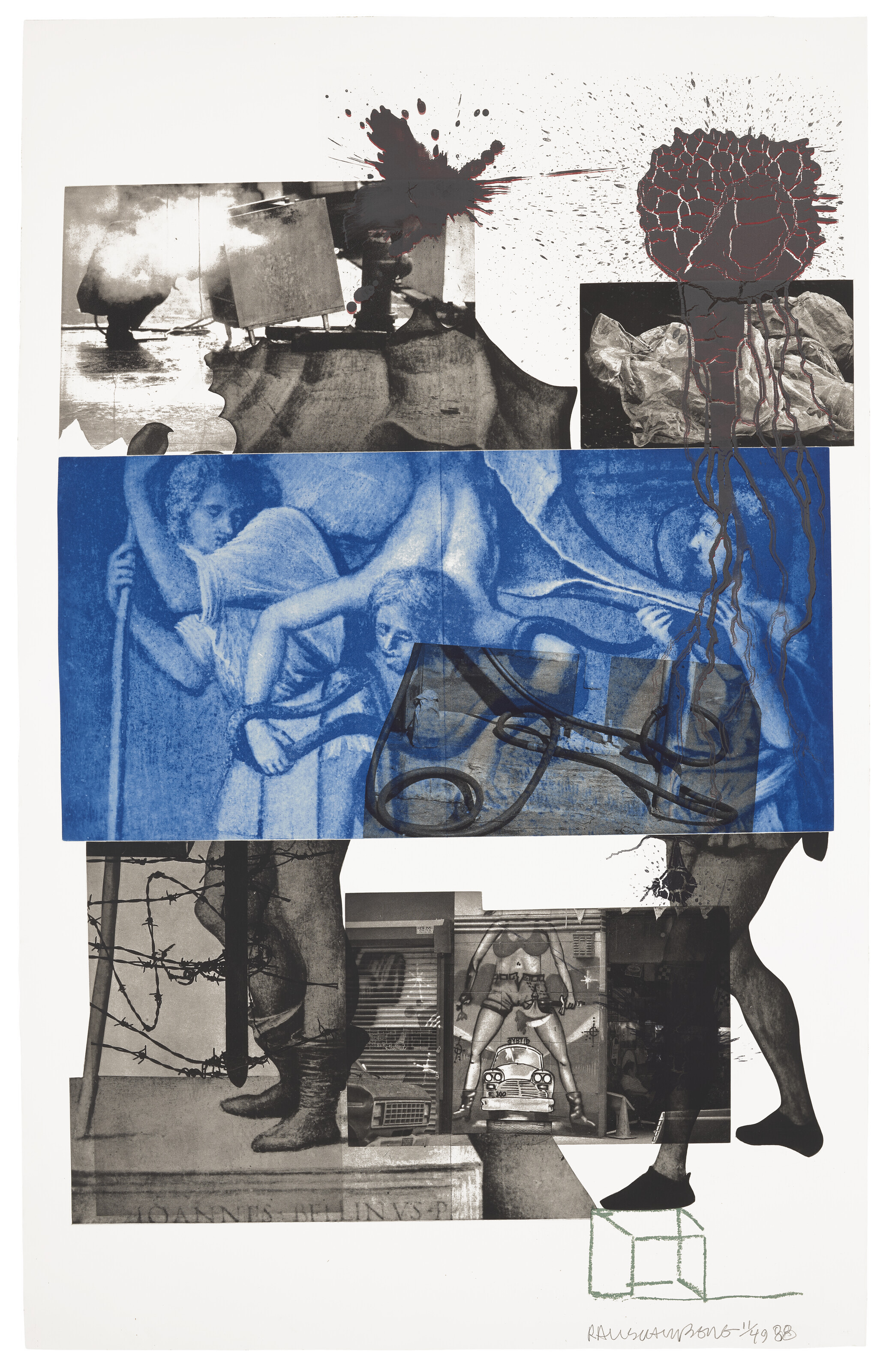 Robert Rauschenberg — Беллини №3