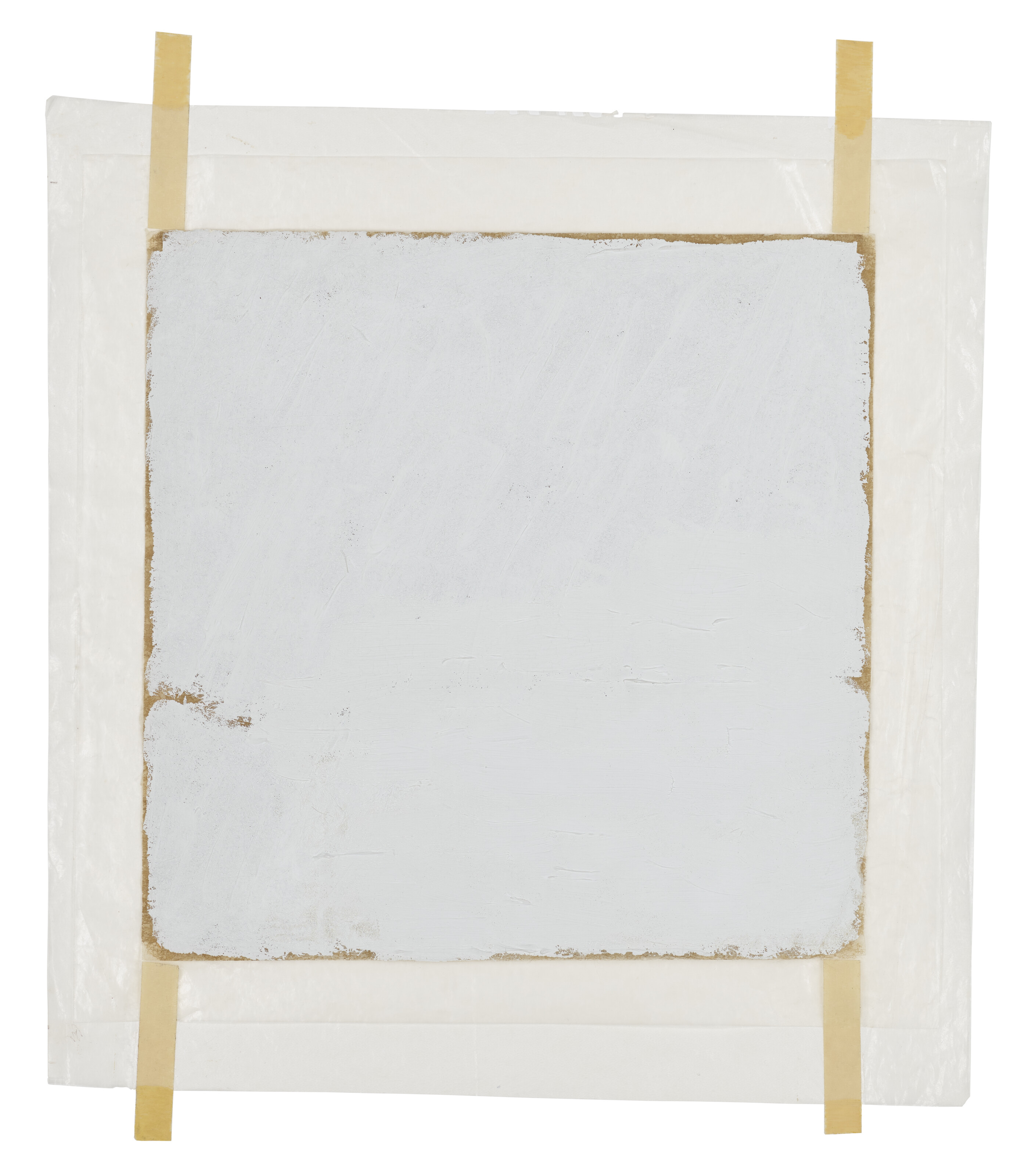 Robert Ryman — Без названия, Поверхностная вуаль 13 1/2" × 11 3/4”, изображение 1