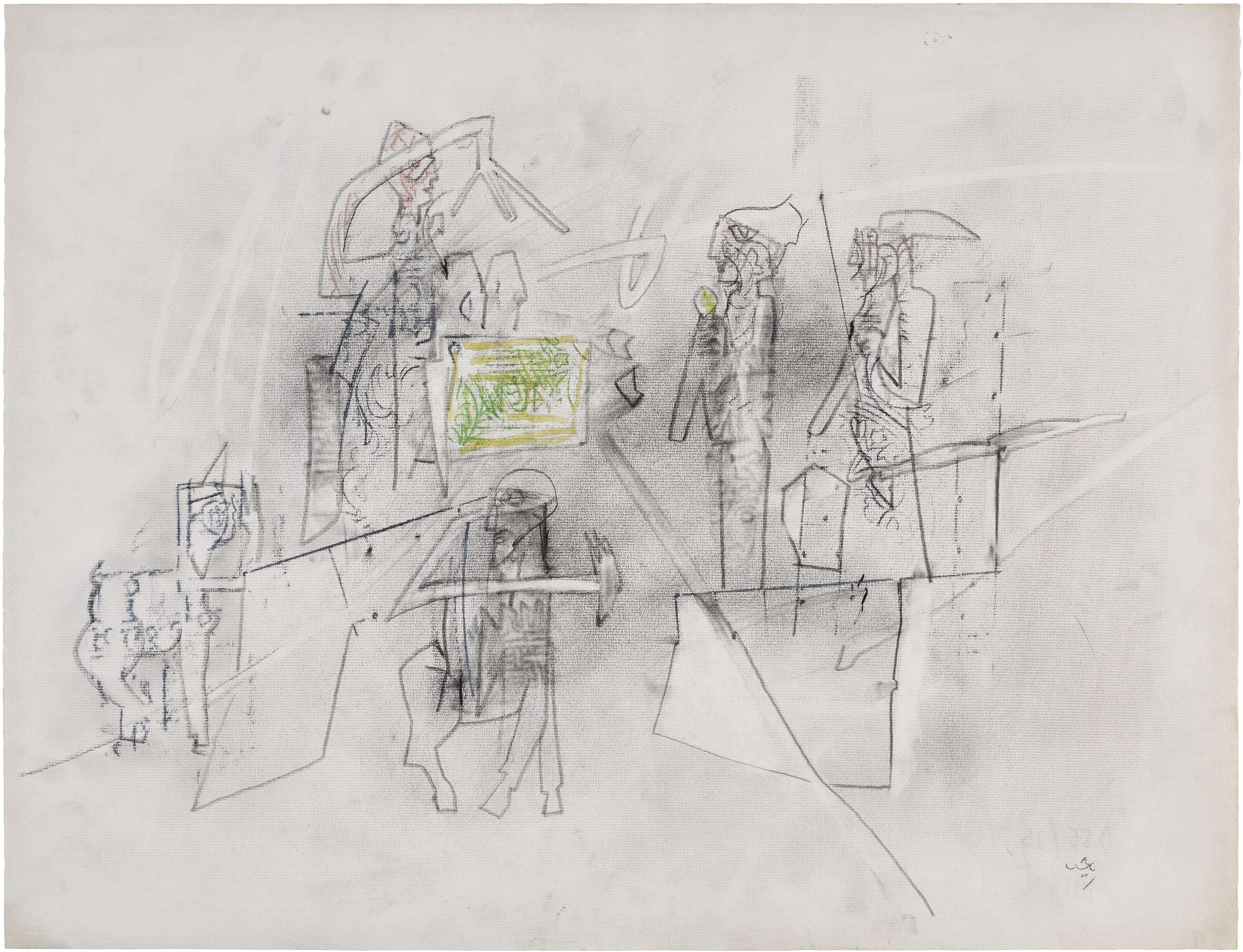 Roberto Matta — Без названия (D 85/25)