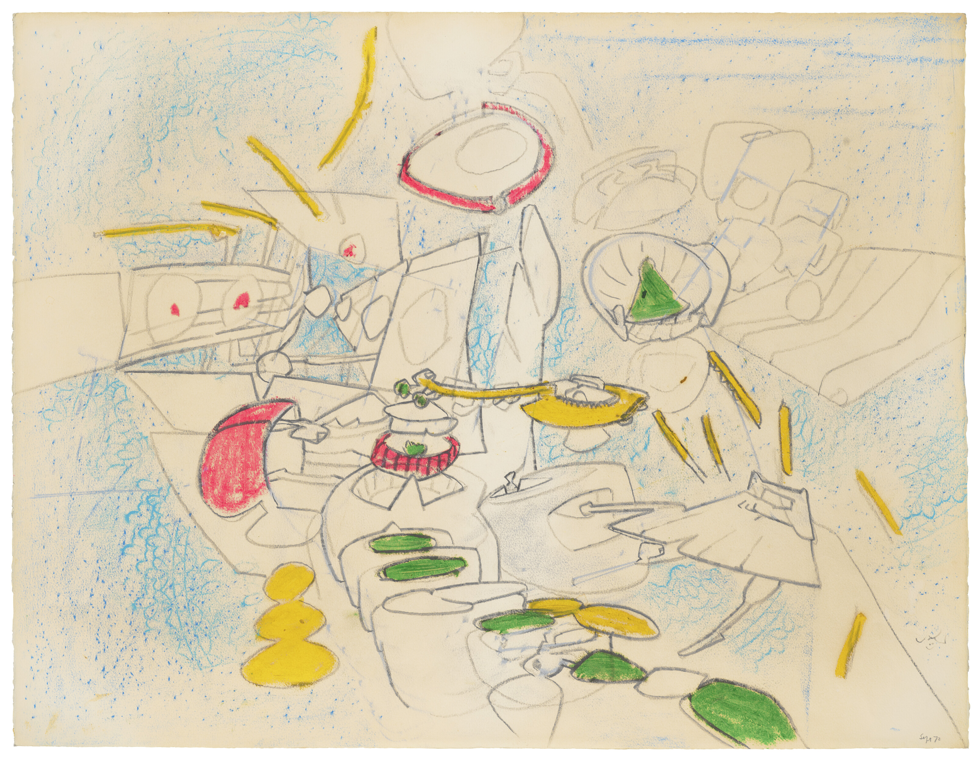Roberto Matta — Поток в психо-пространстве, изображение 2