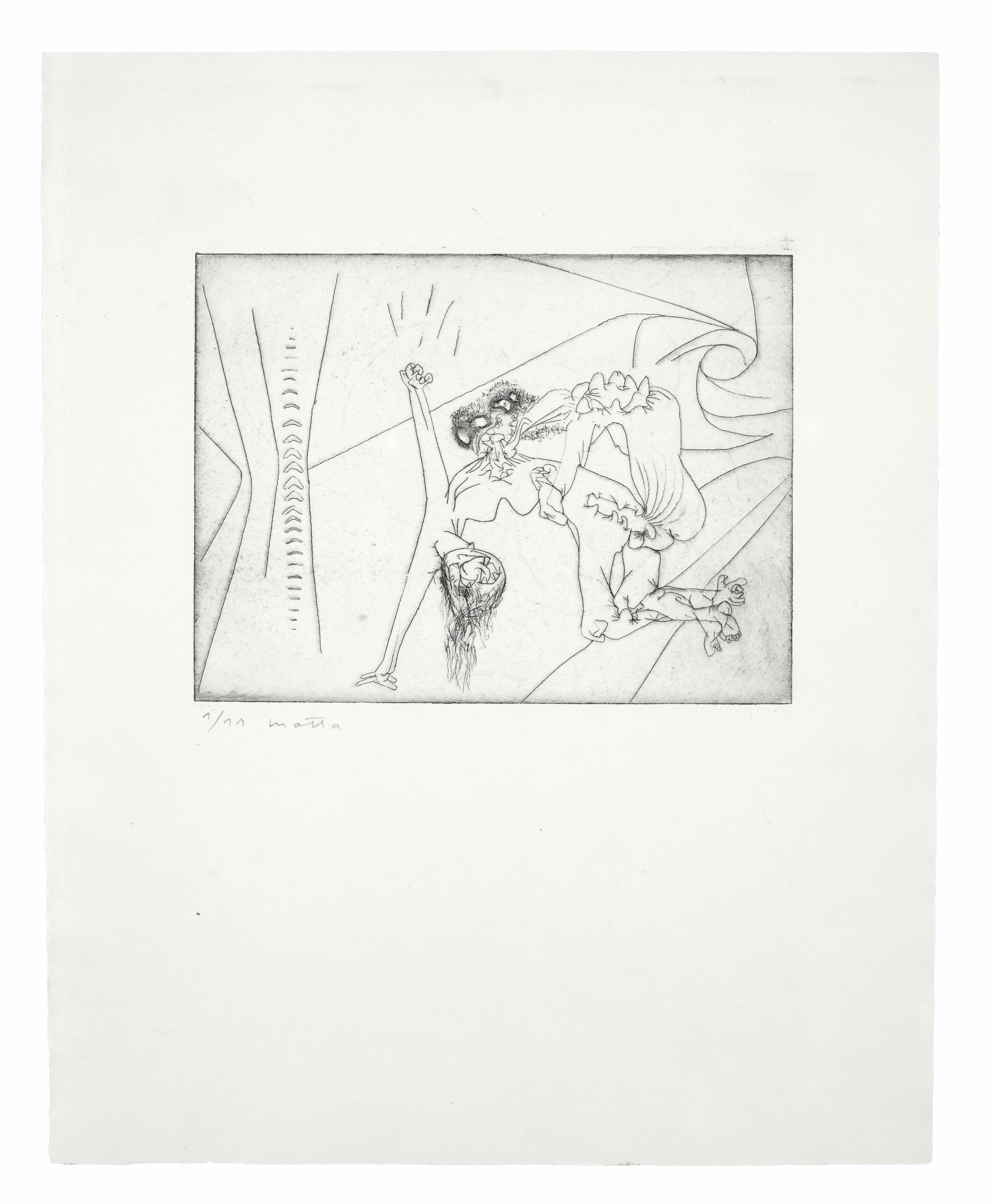 Roberto Matta — Новая школа : одиннадцать тарелок, изображение 11