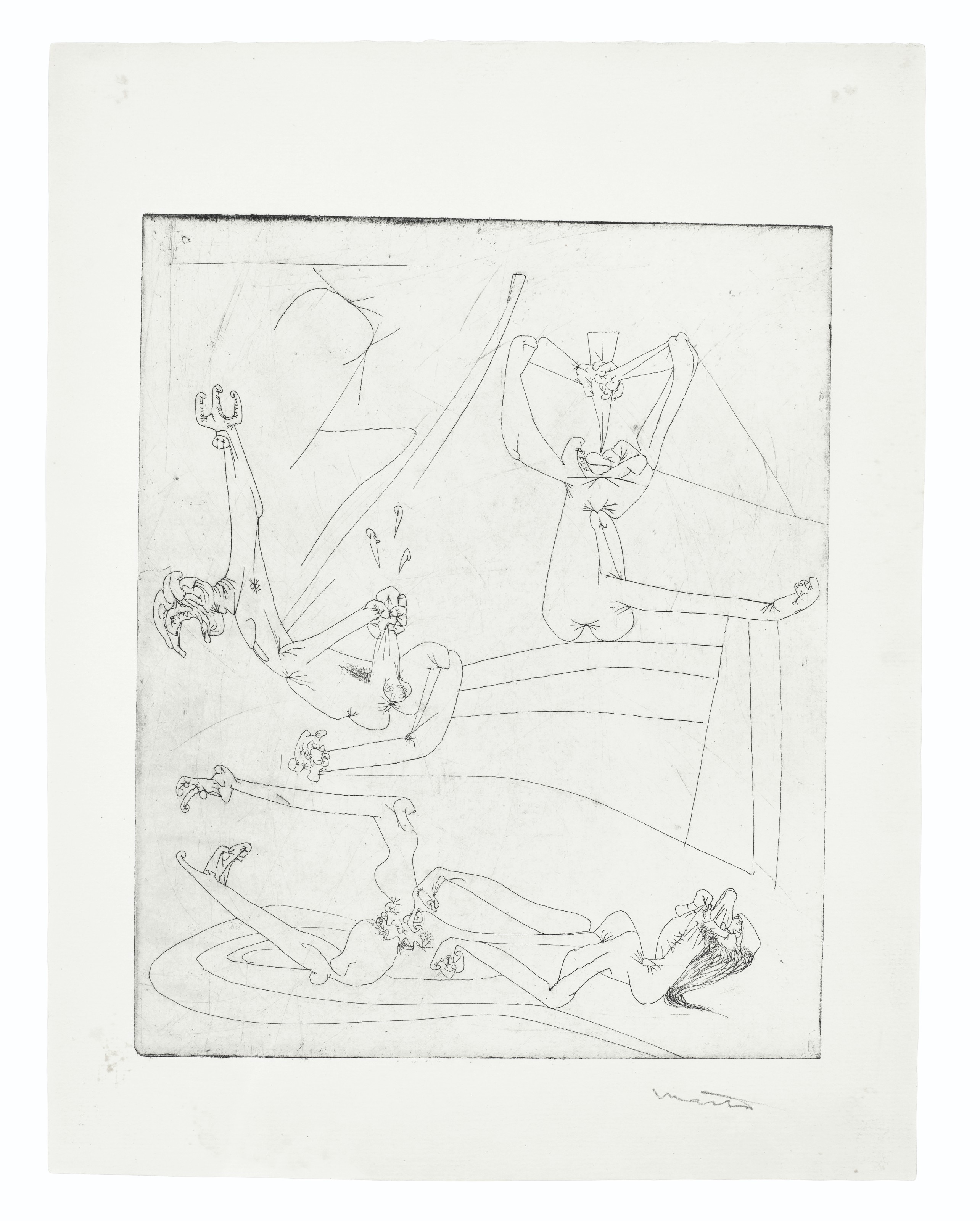 Roberto Matta — Новая школа : одиннадцать тарелок, изображение 6