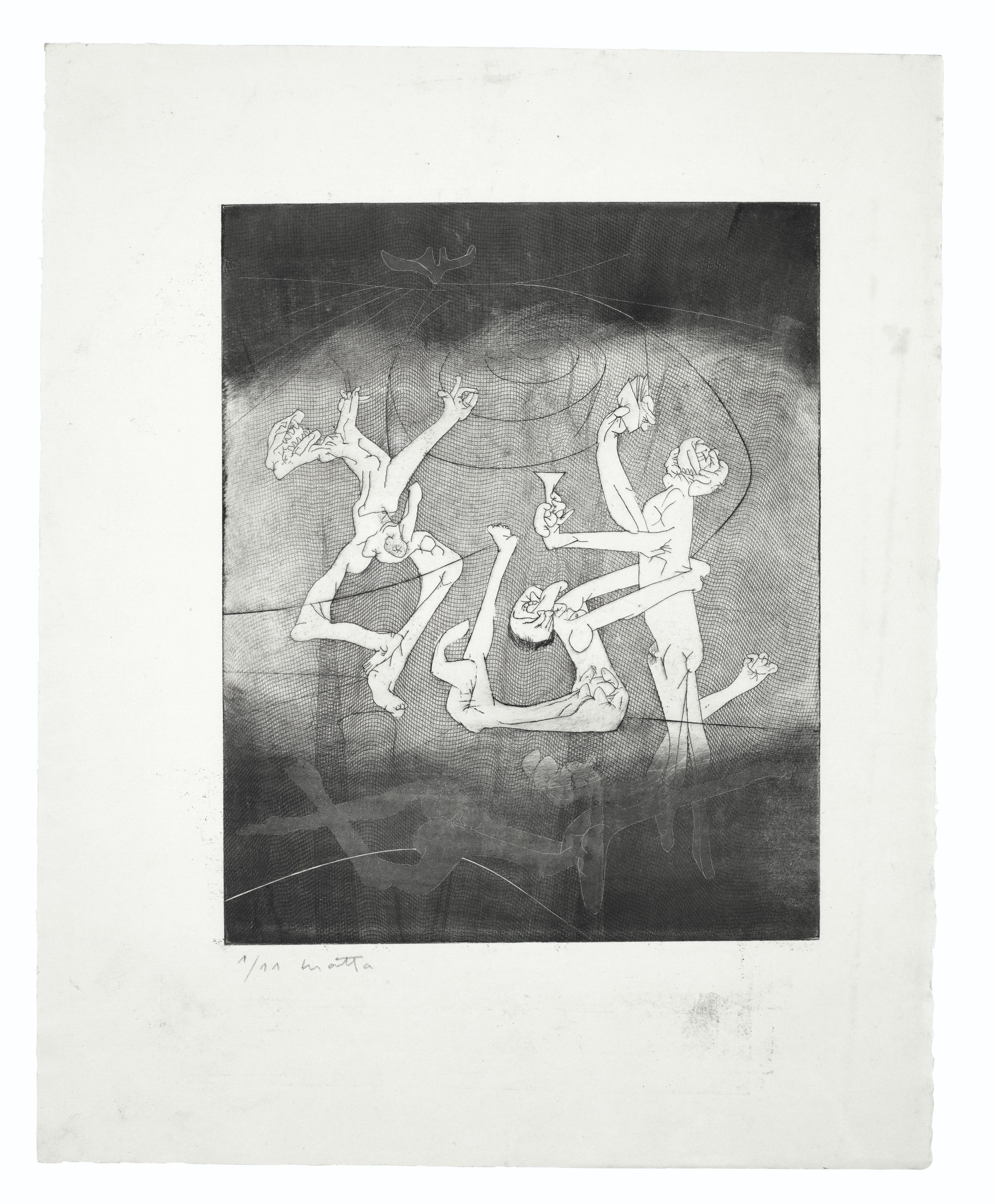 Roberto Matta — Новая школа : одиннадцать тарелок, изображение 8