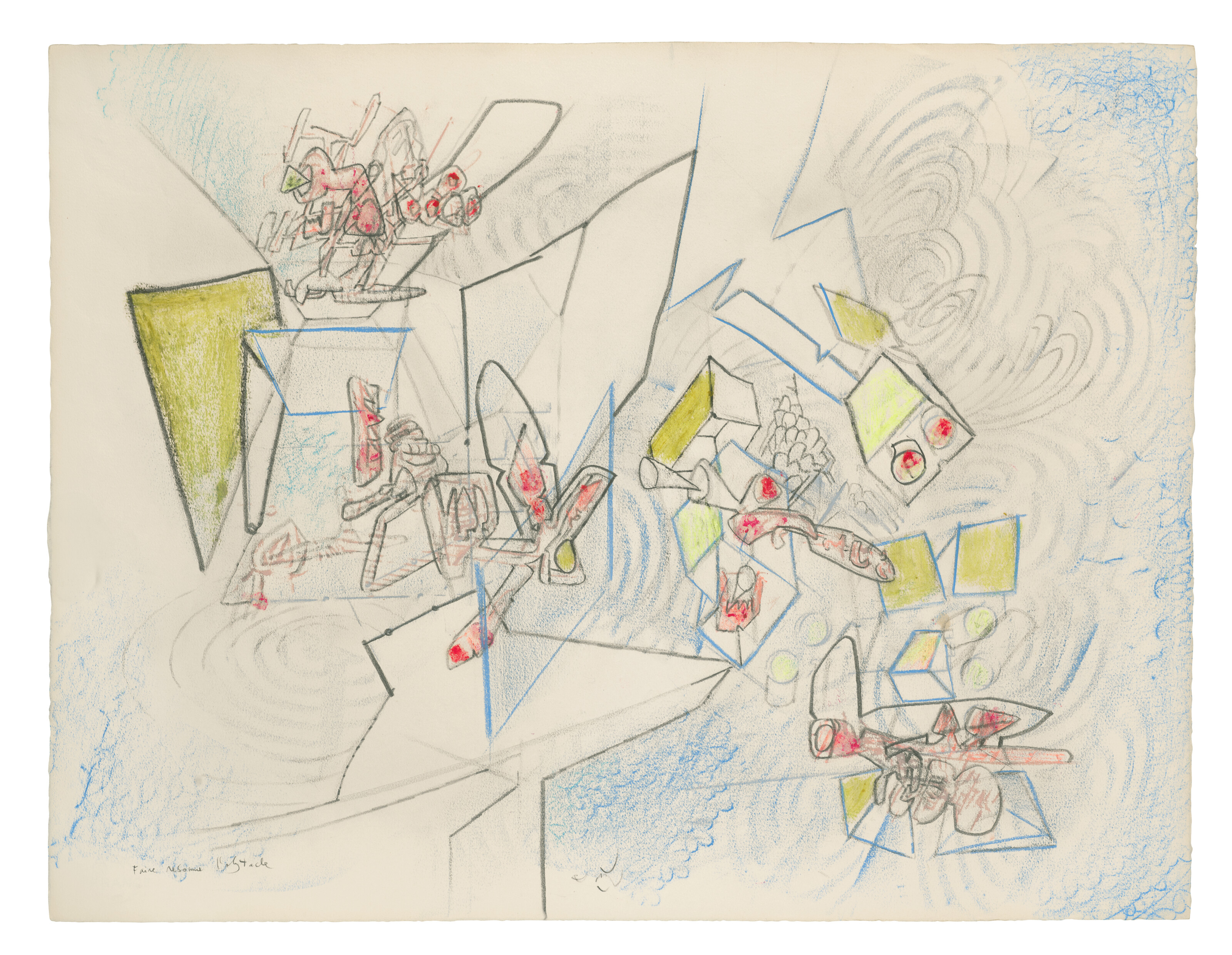 Roberto Matta — Справедливый резонанс в препятствиях, изображение 2