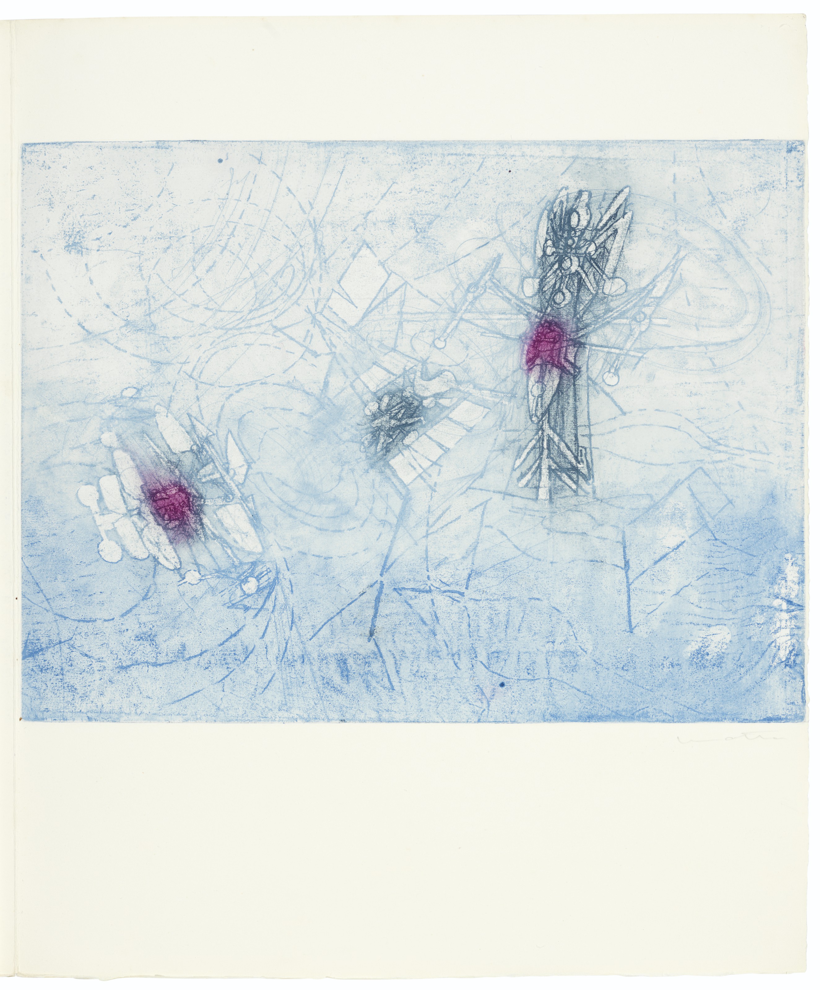 Roberto Matta — Приходите, чтобы узнать, что значимо, Эдвард Мейер, Лозанна, 1962, изображение 2