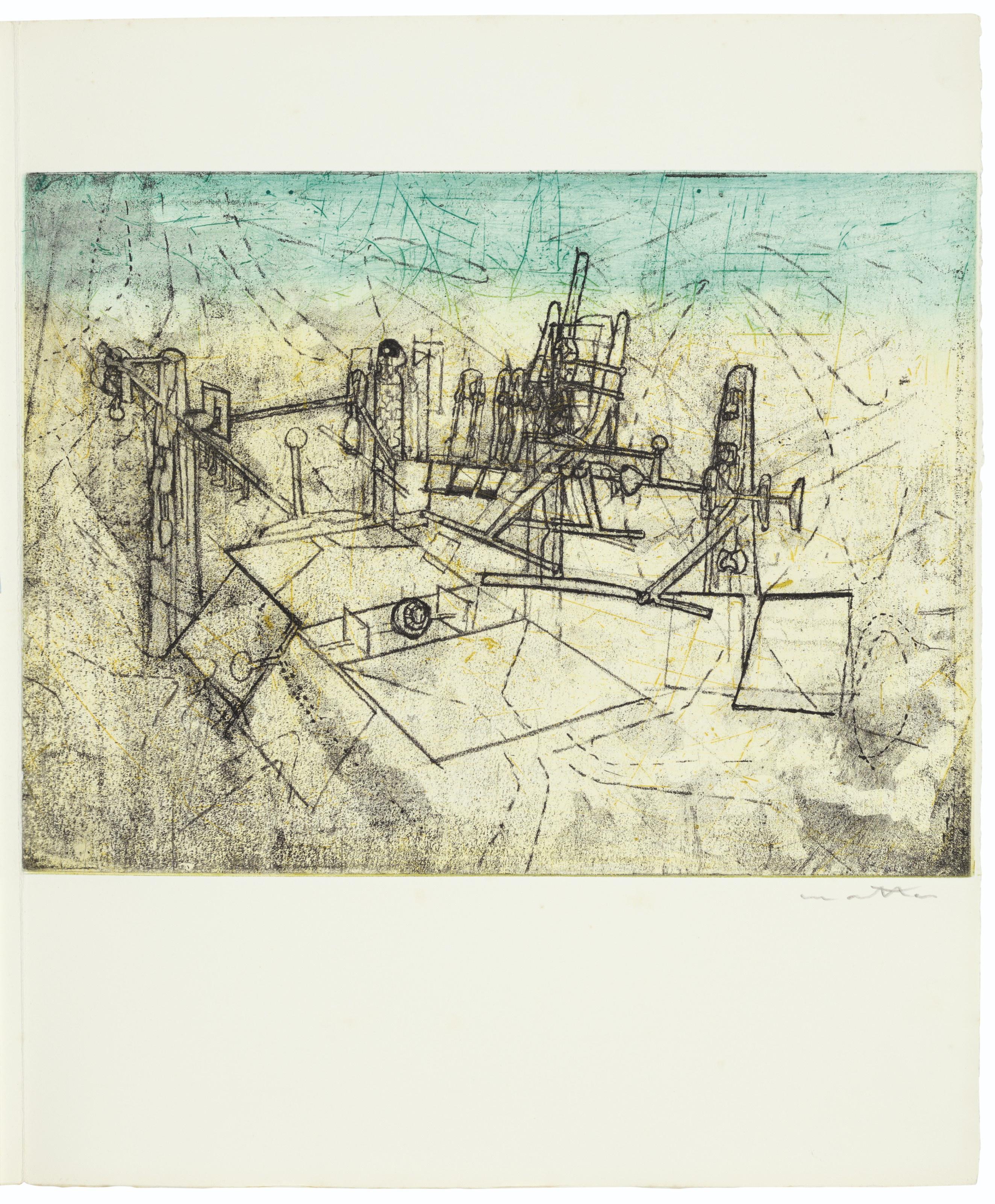 Roberto Matta — Приходите, чтобы узнать, что значимо, Эдвард Мейер, Лозанна, 1962, изображение 4