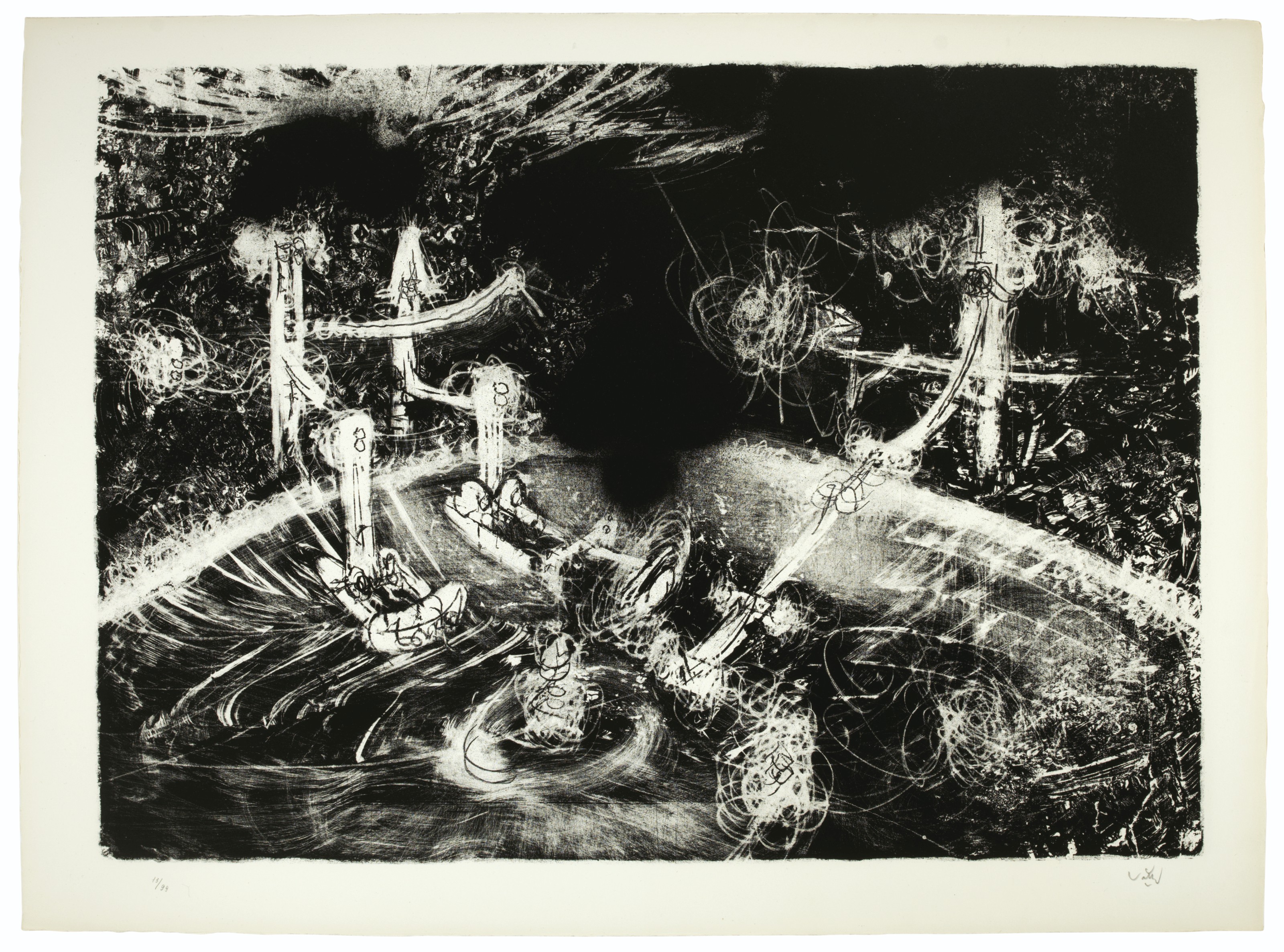 Roberto Matta — Художественный фильм, Издание искусства иль Бизонте, Флоренция, Италия, 1970, изображение 2