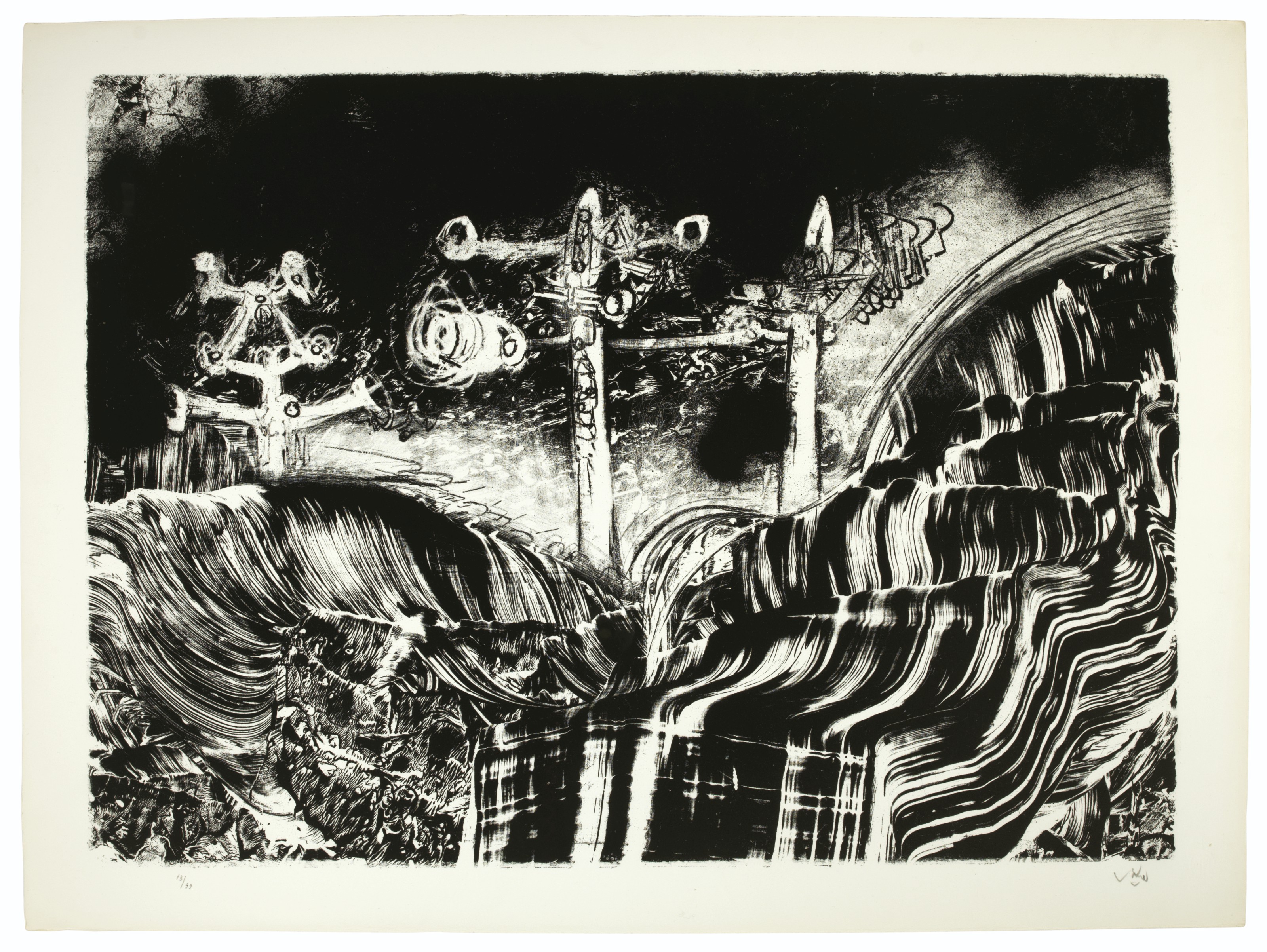 Roberto Matta — Художественный фильм, Издание искусства иль Бизонте, Флоренция, Италия, 1970, изображение 3