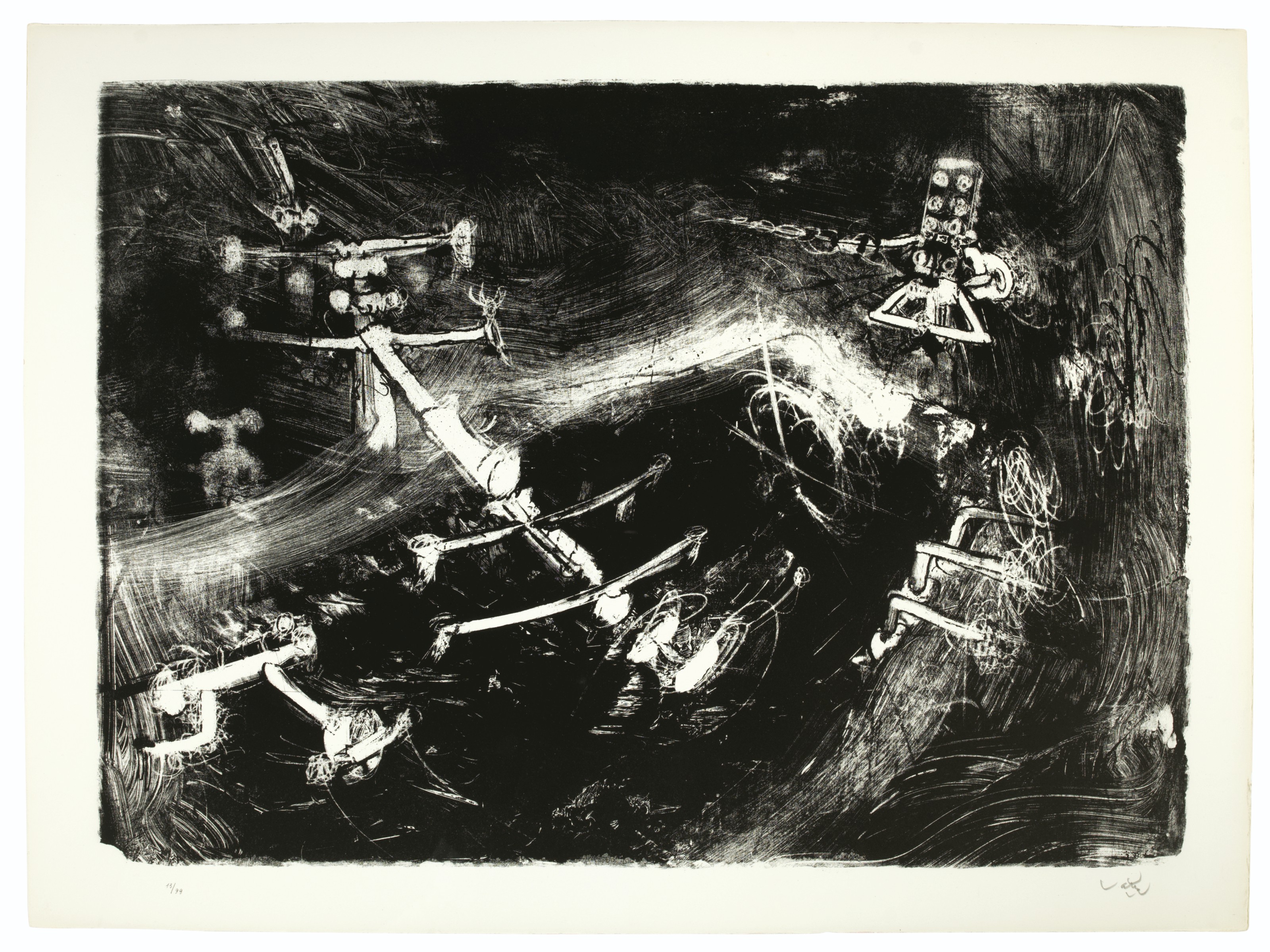 Roberto Matta — Художественный фильм, Издание искусства иль Бизонте, Флоренция, Италия, 1970, изображение 4