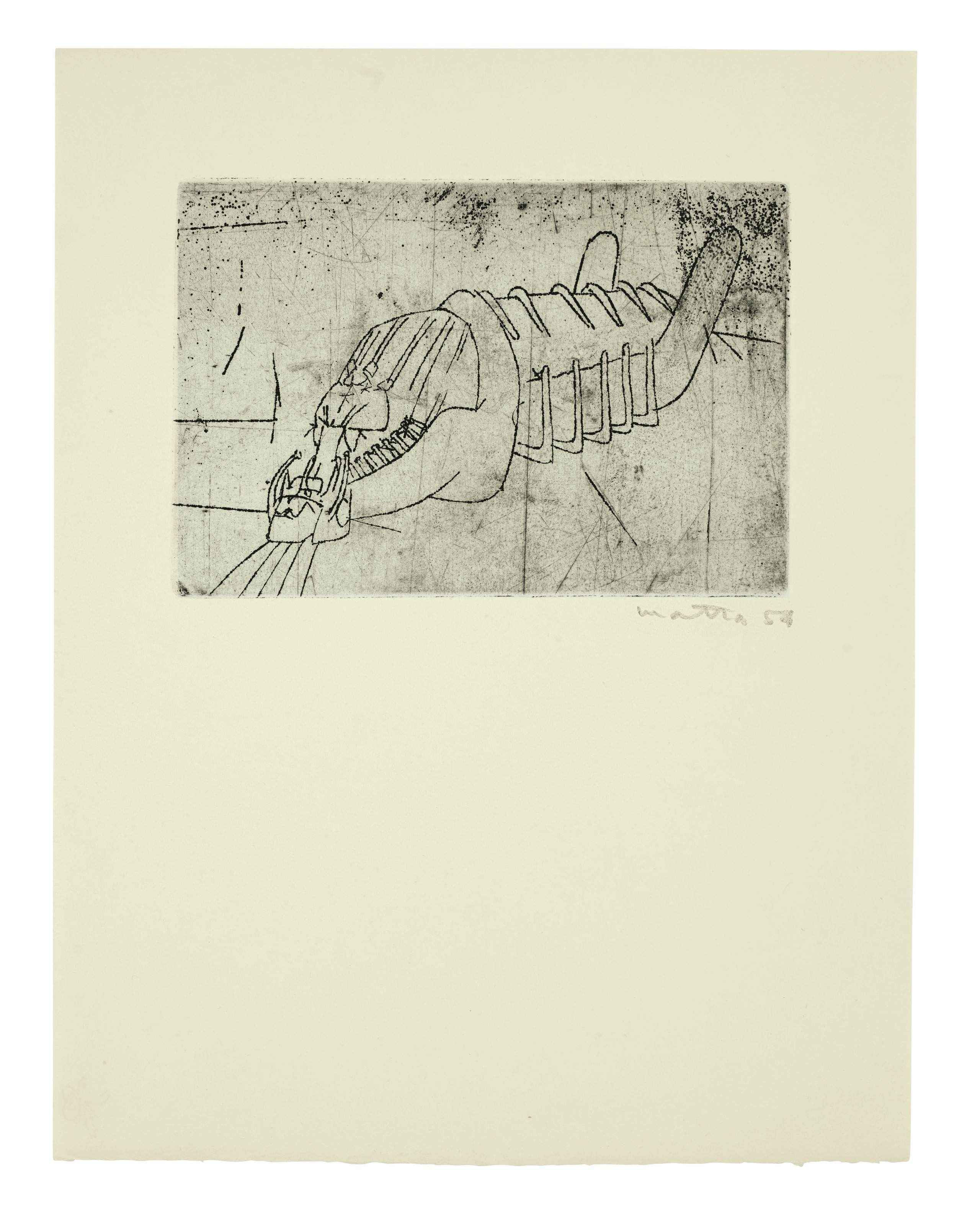 Roberto Matta — Аттулима : две тарелки, изображение 2