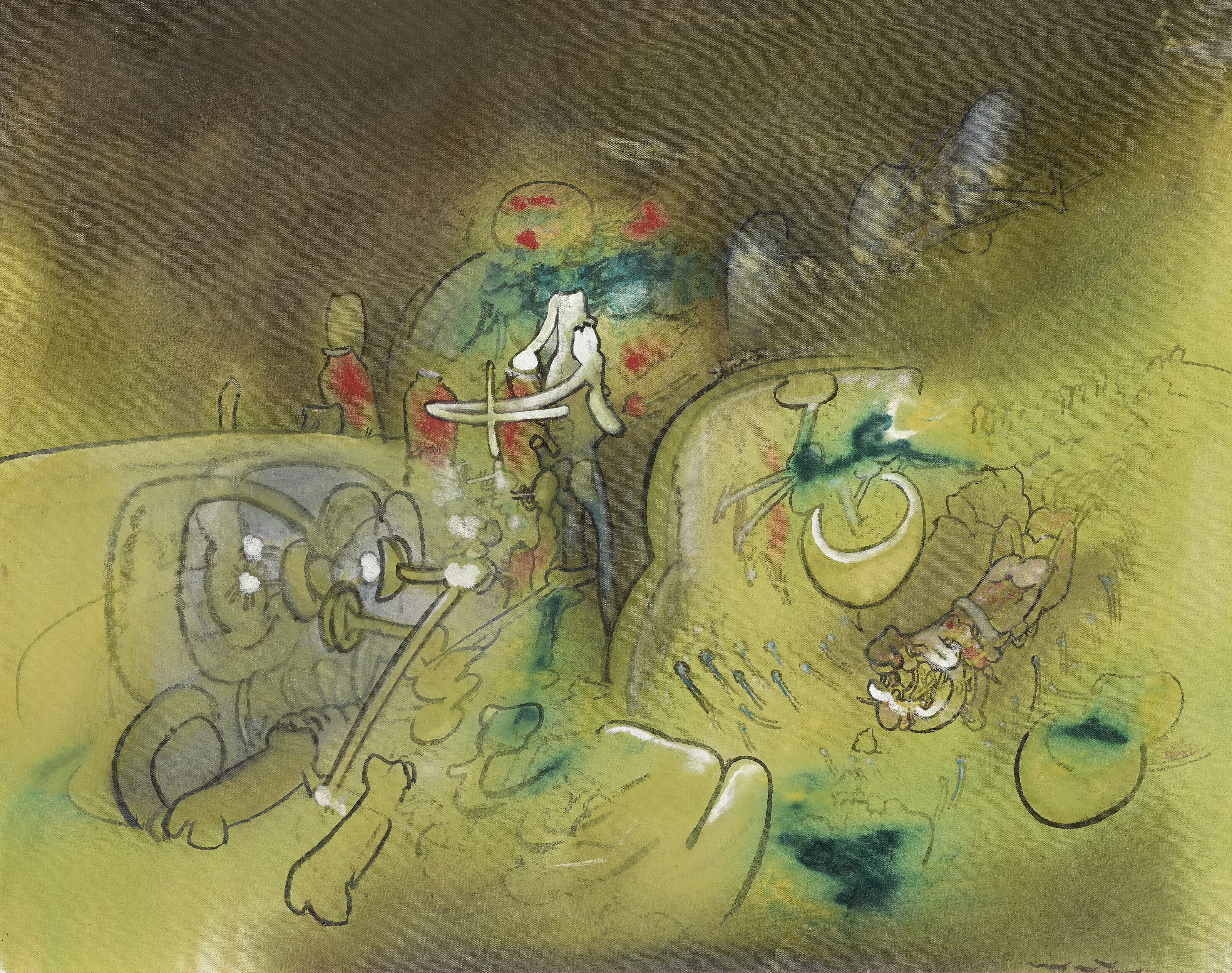 Roberto Matta — Композиция