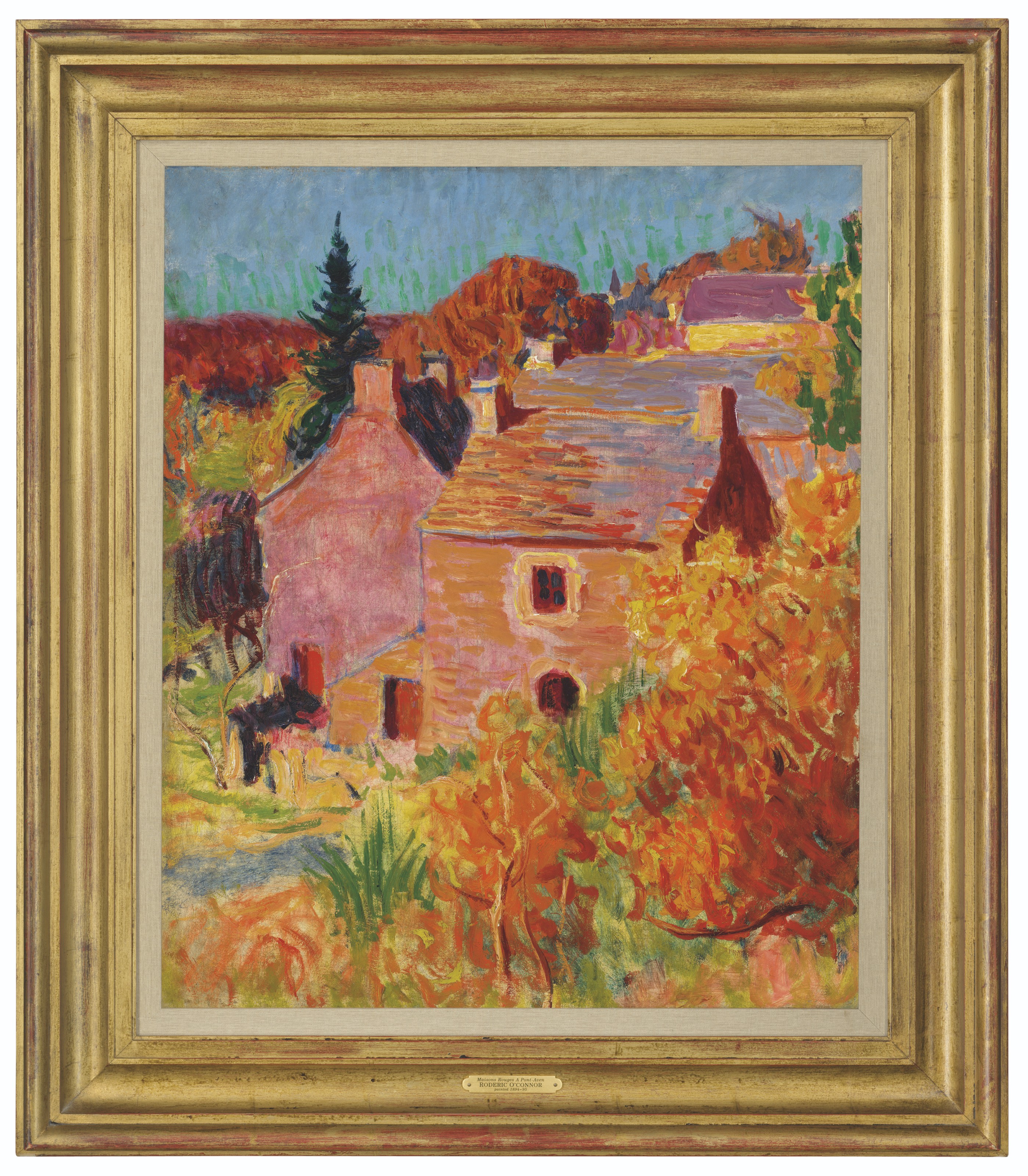 Roderic O'Conor — Дома с Руж-а-Пон-Авен, изображение 2