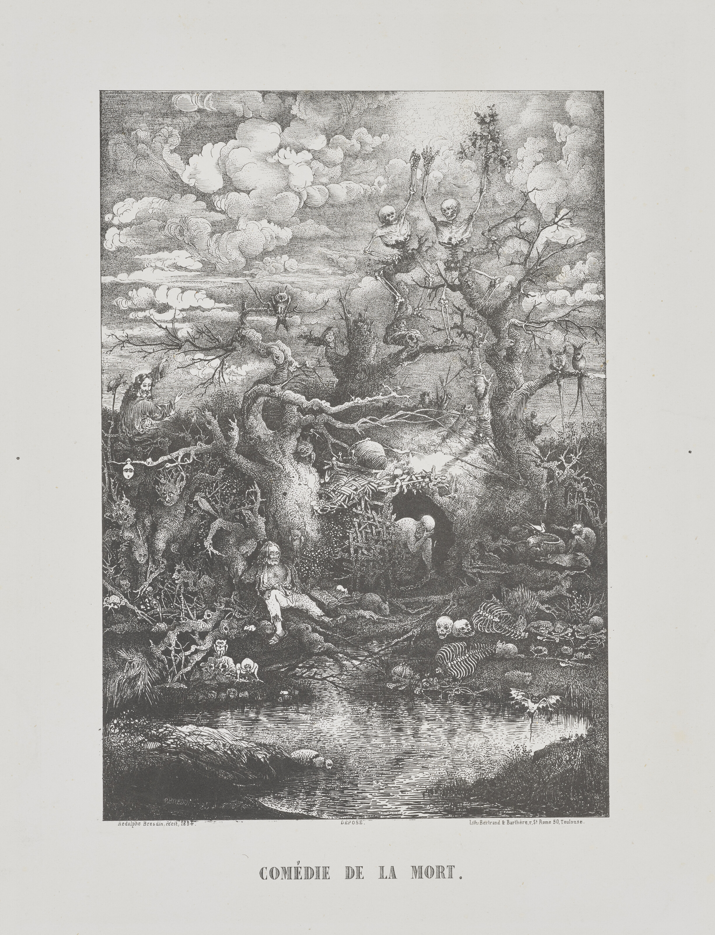 Rodolphe Bresdin — Комедия смерти