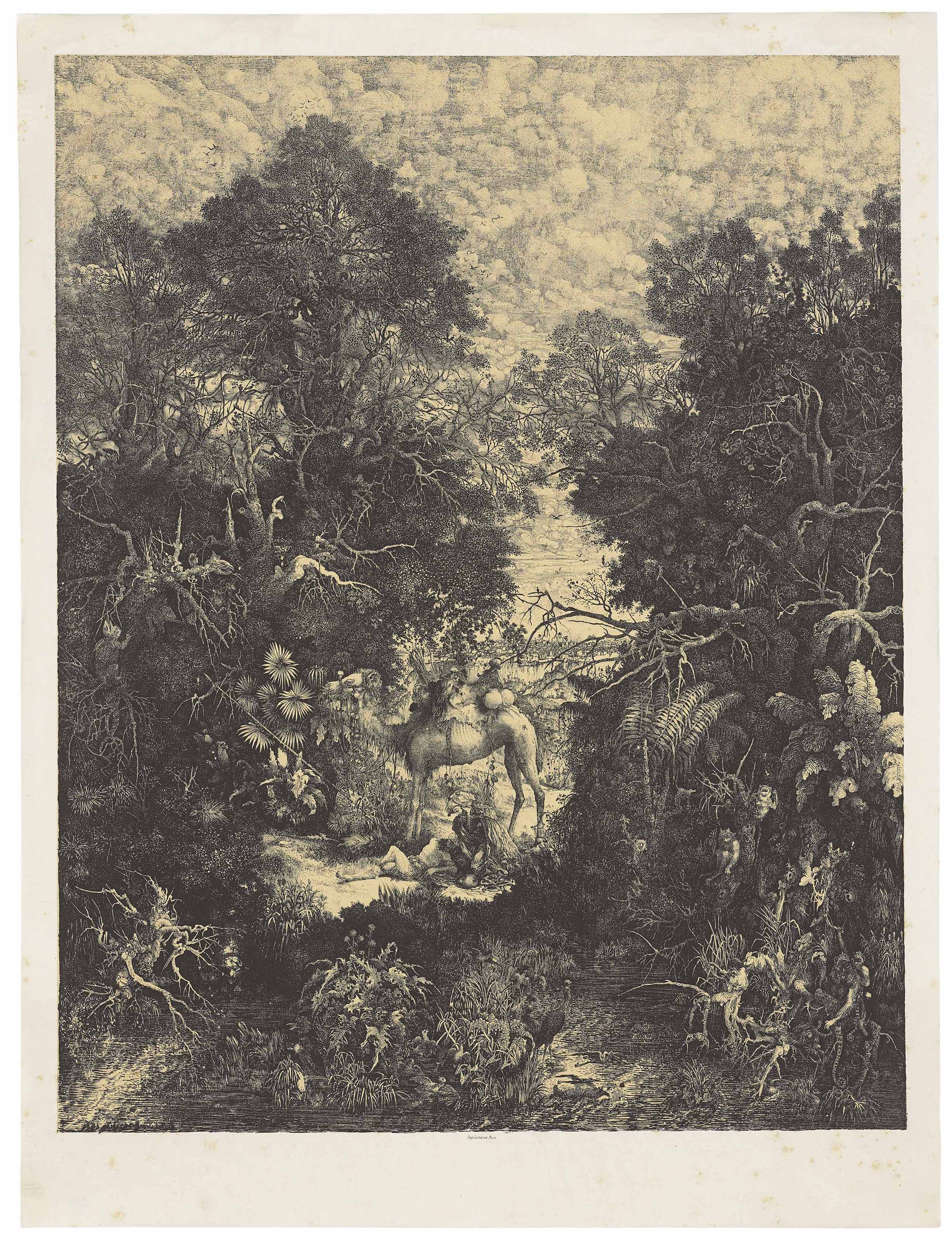 Rodolphe Bresdin — Добрый Самаритянин