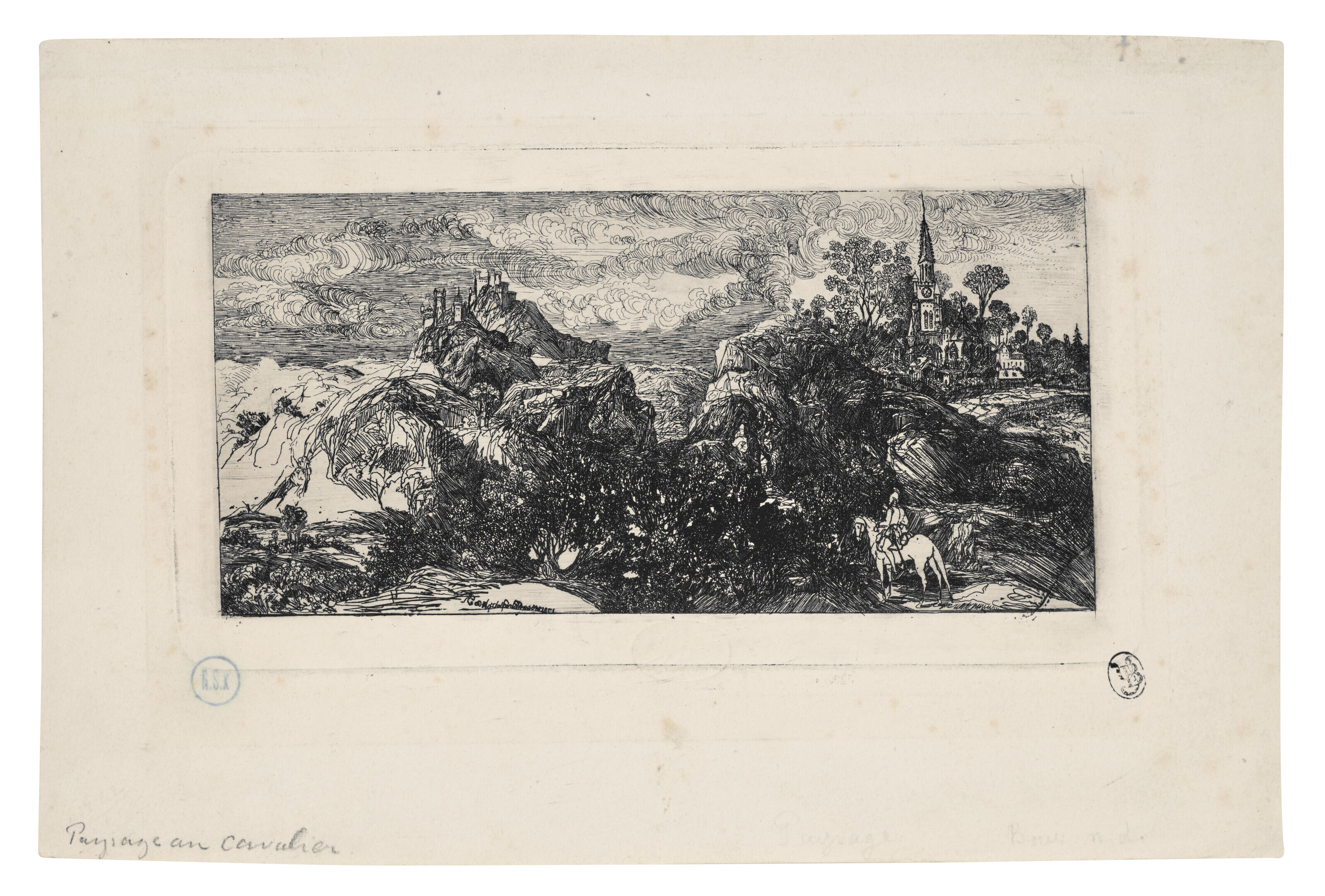 Rodolphe Bresdin — Возвращение кавалера