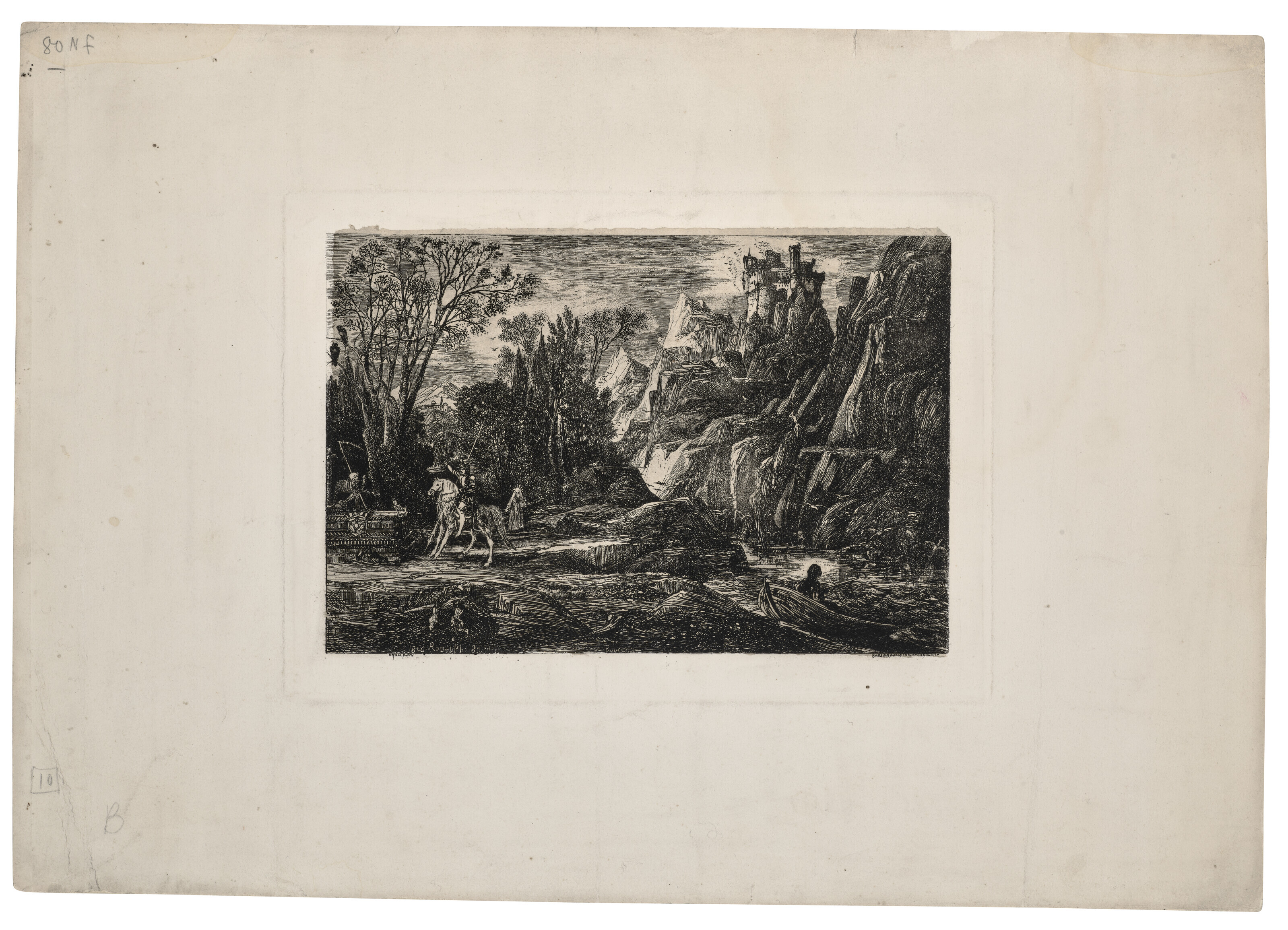 Rodolphe Bresdin — Рыцарь и смерть