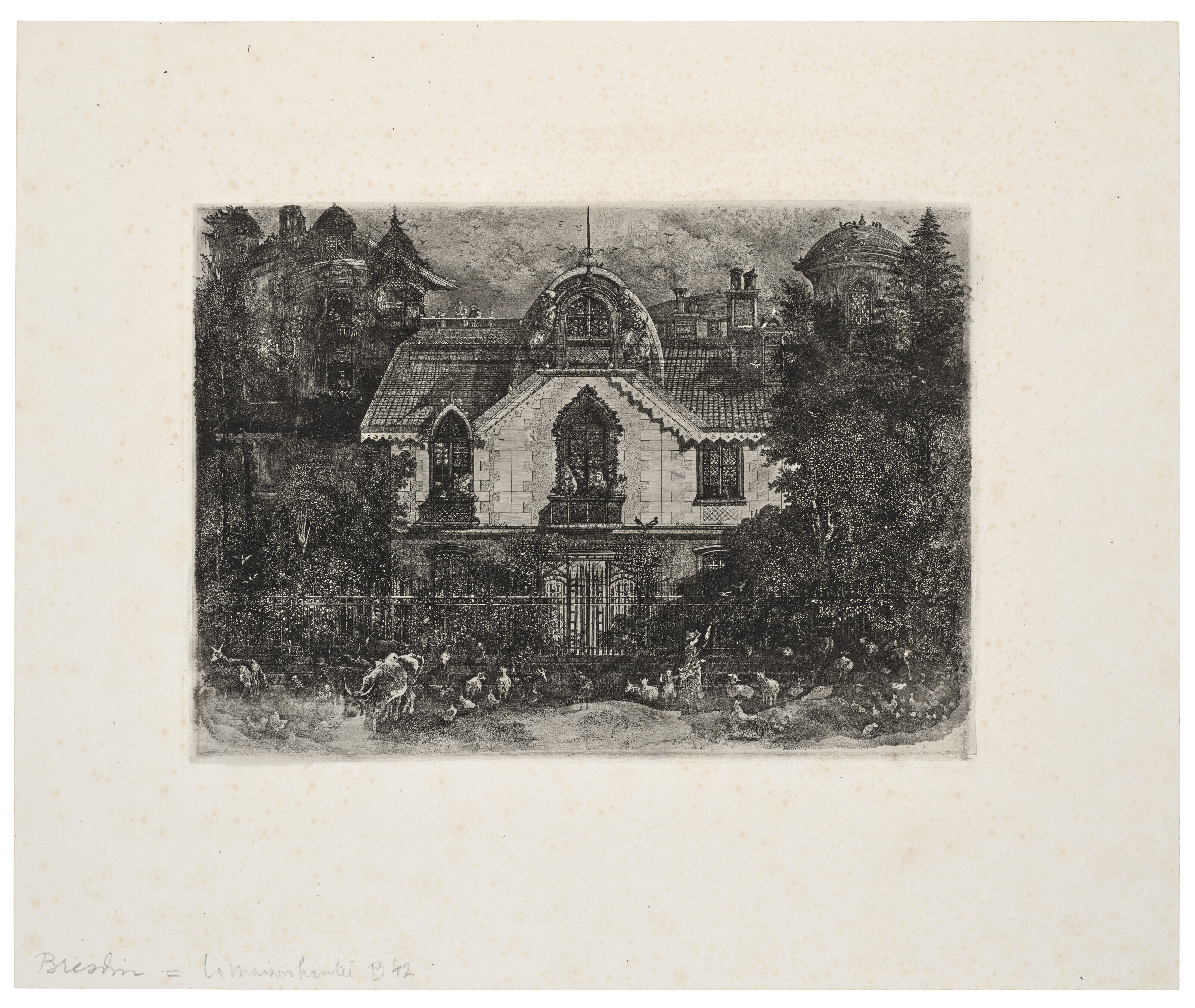 Rodolphe Bresdin — Волшебный дом