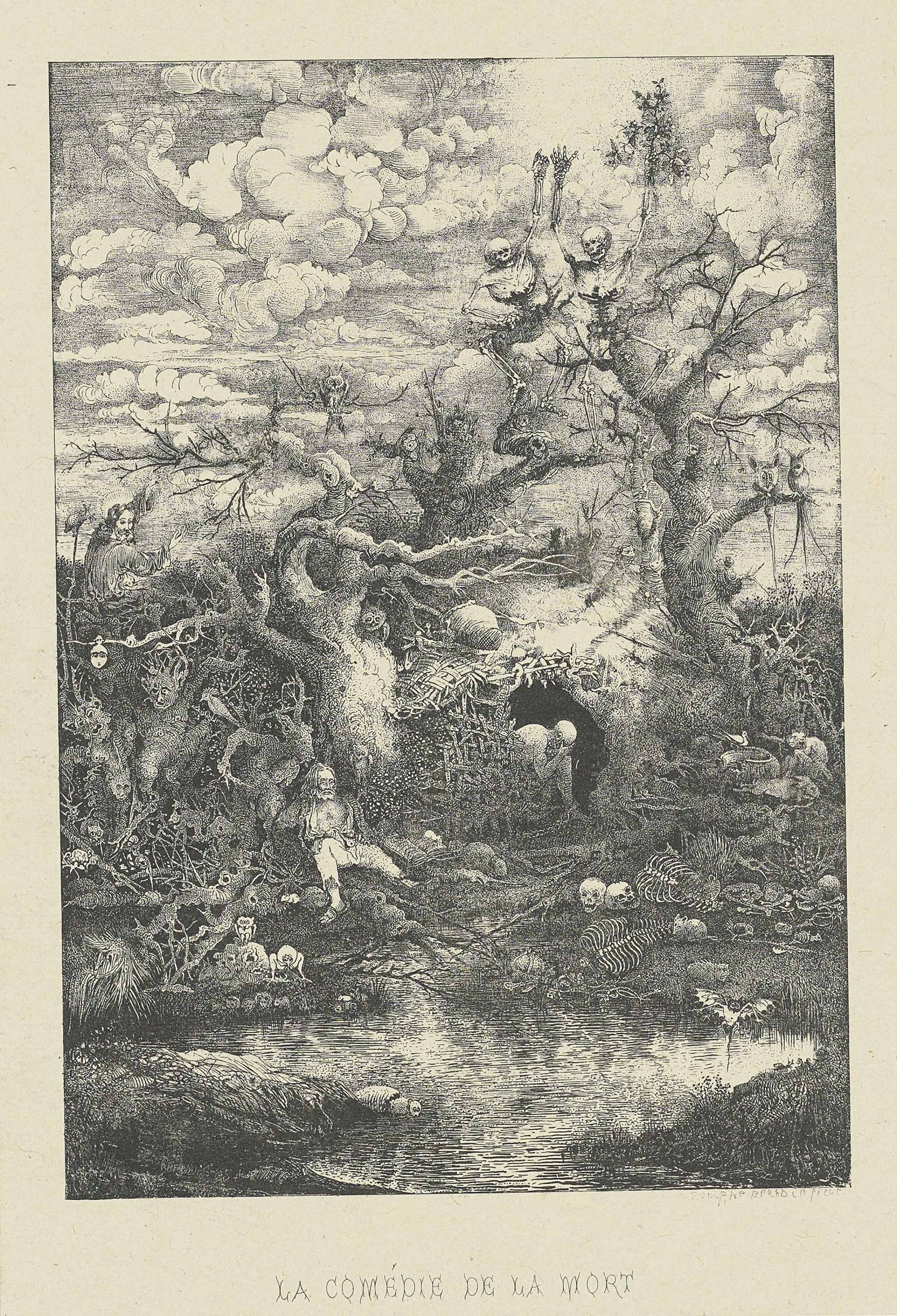 Rodolphe Bresdin — Комедия смерти