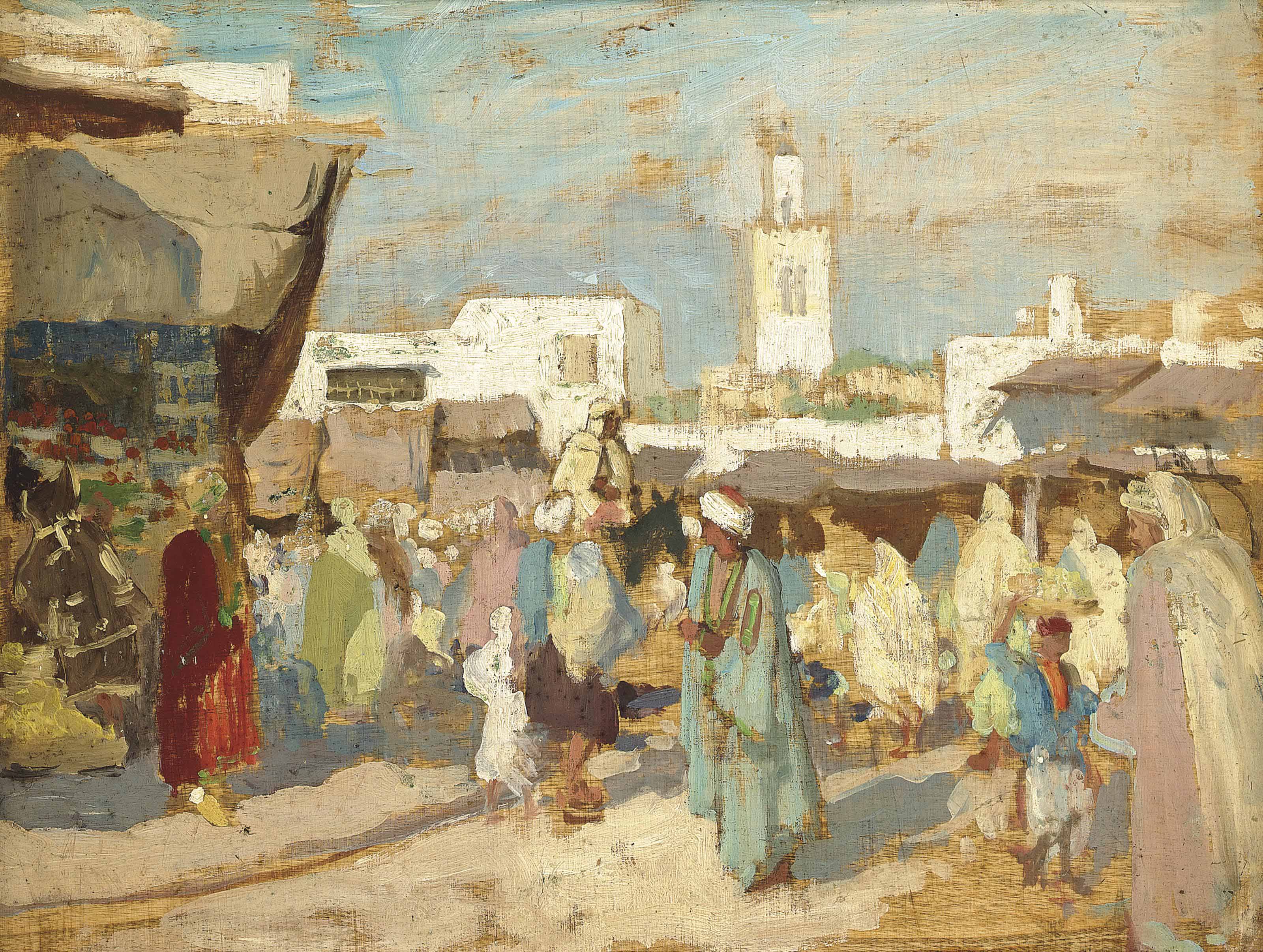 Roger Fry — Восточный базар