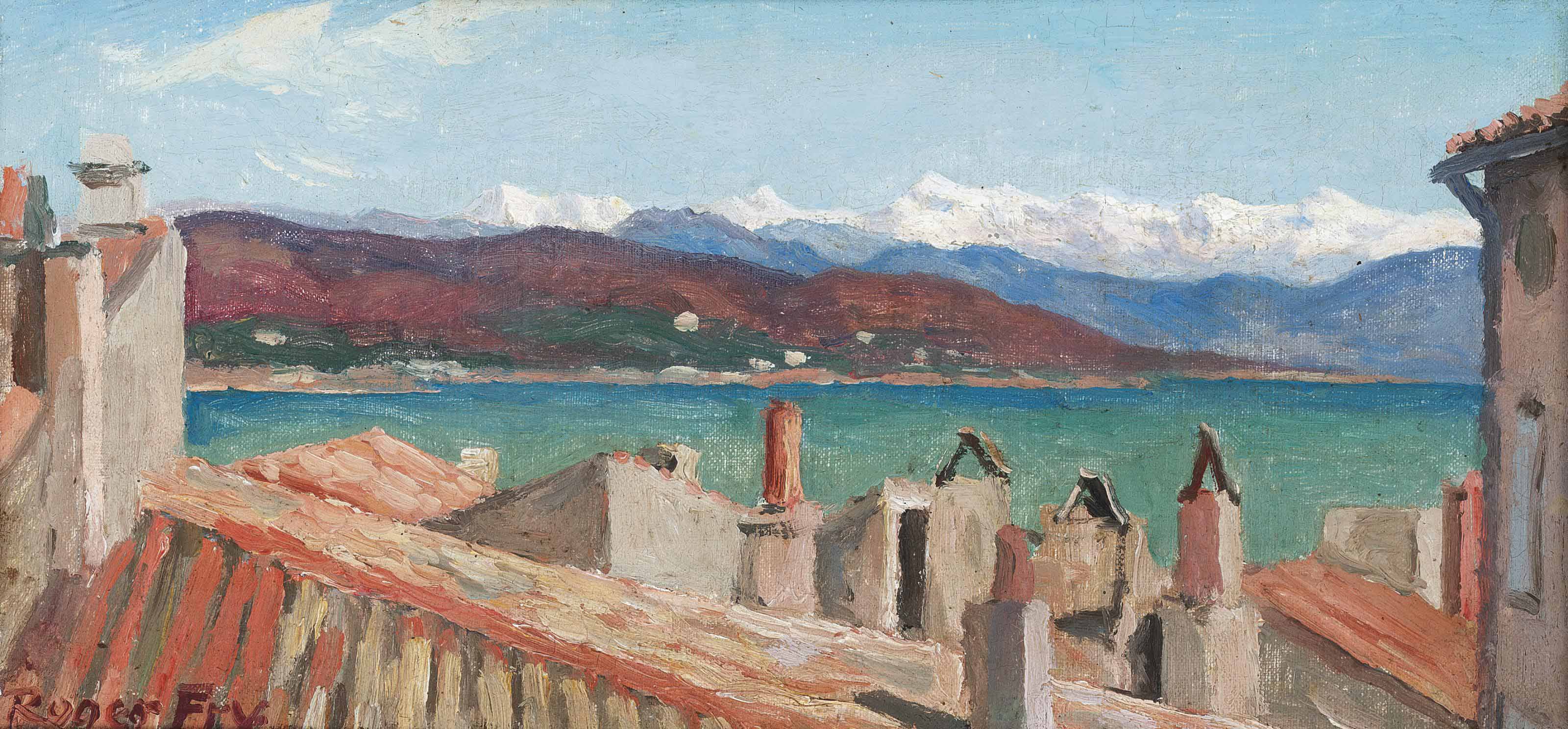 Roger Fry — Приморские Альпы из Сен-Тропе