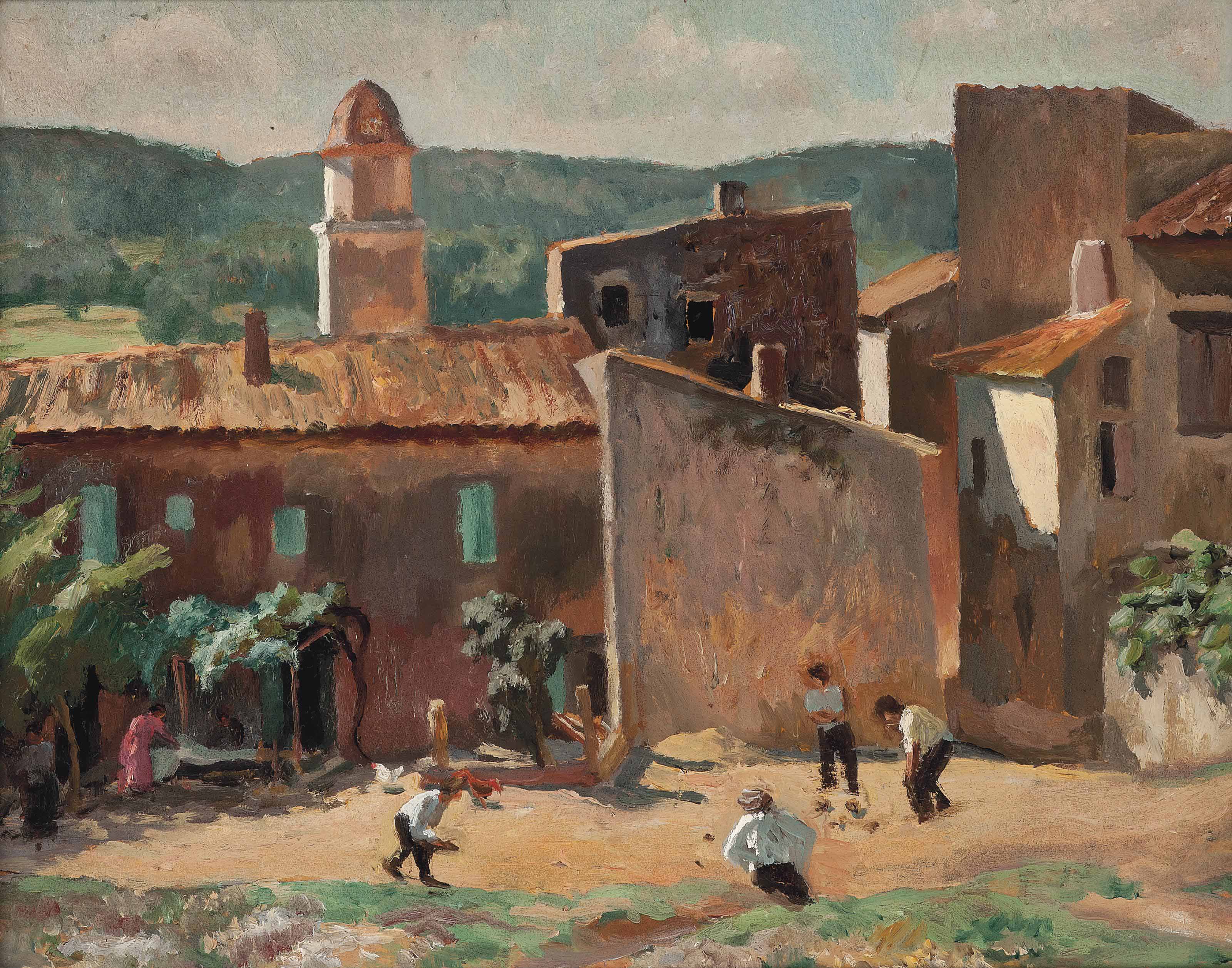 Roger Fry — Игра в буль