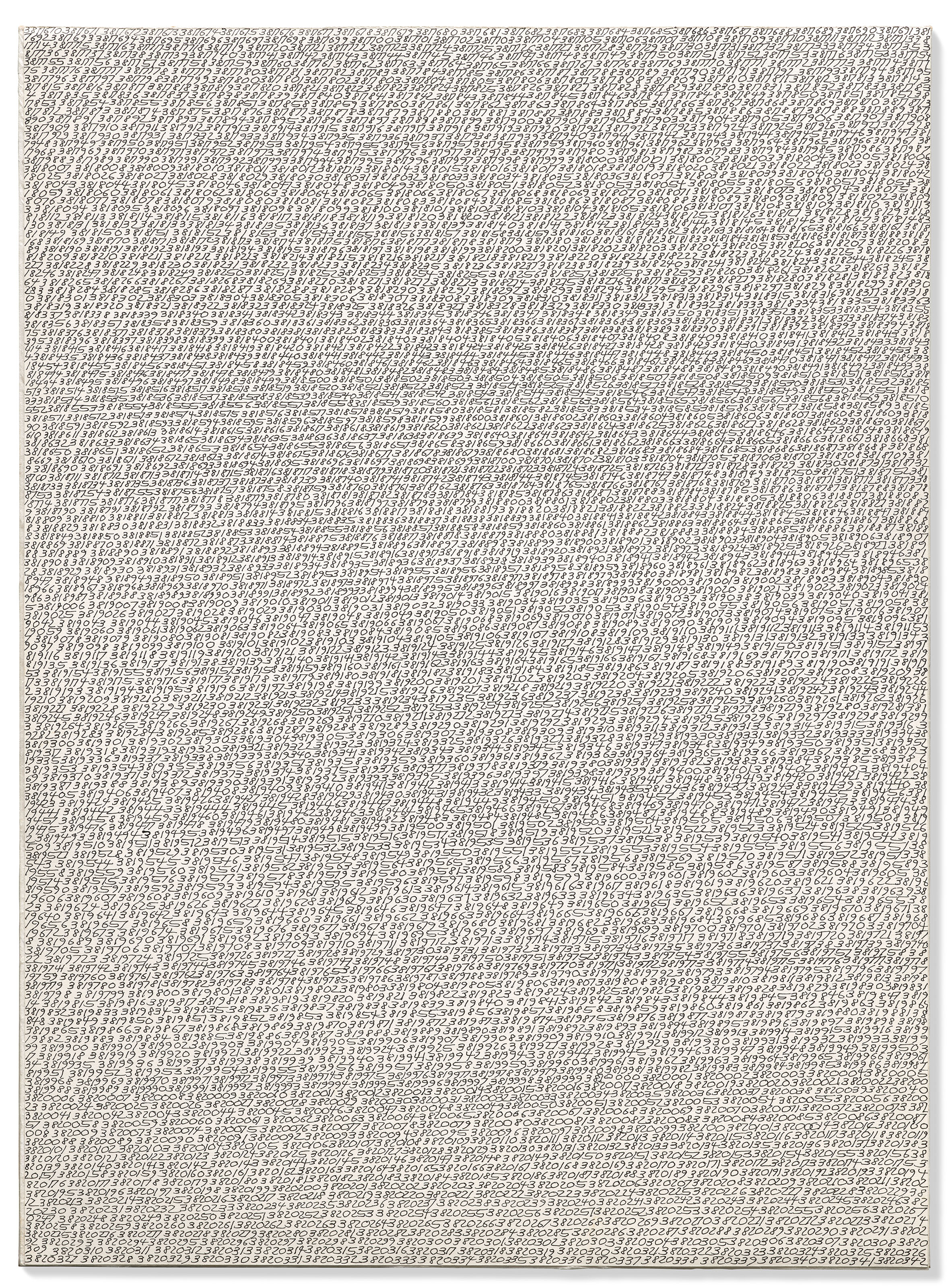 Roman Opalka — Опалка 1965 / 1-∞, Артикул 3817670-3820342