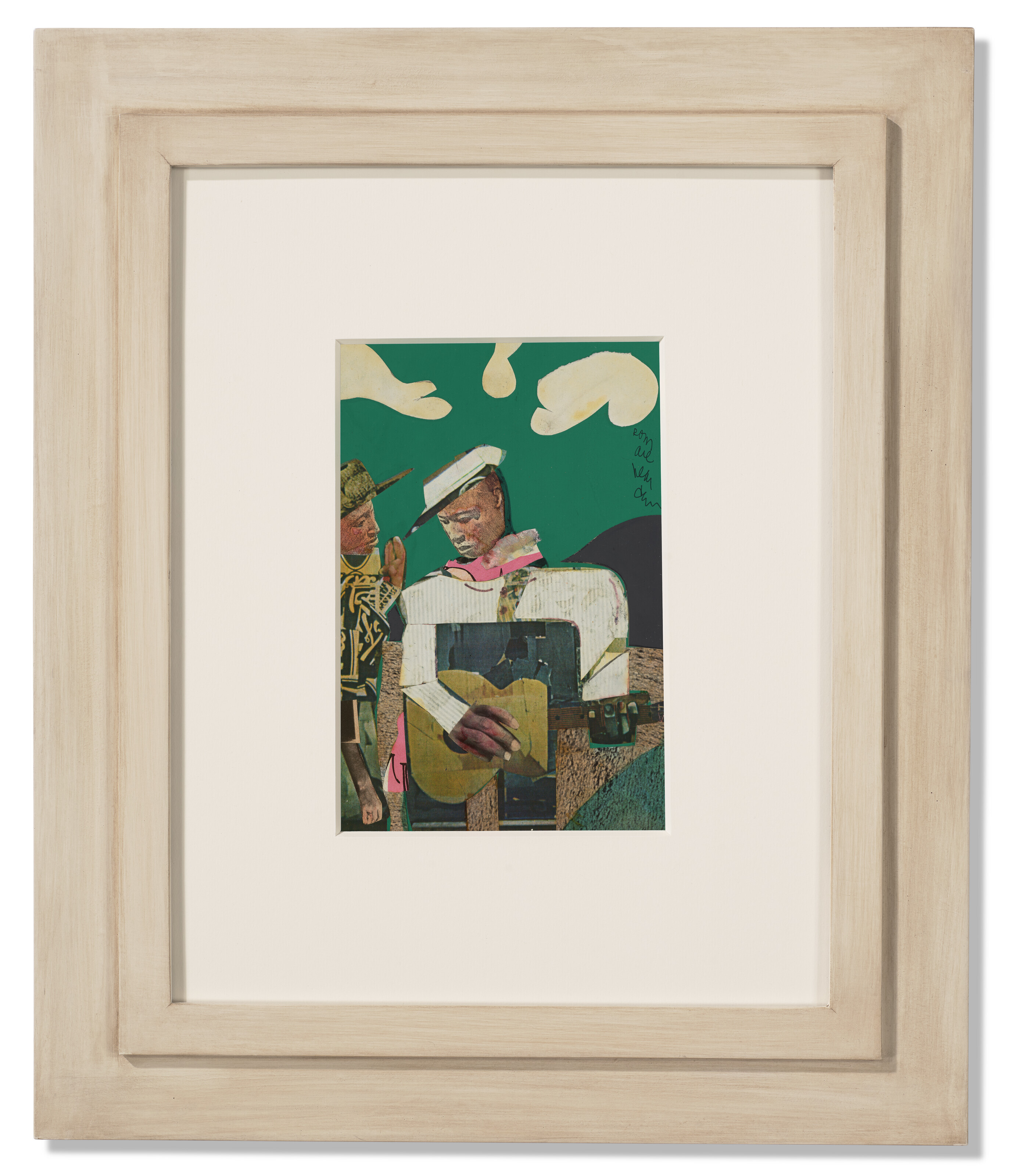 Romare Bearden — Исполнитель на гитаре, изображение 2