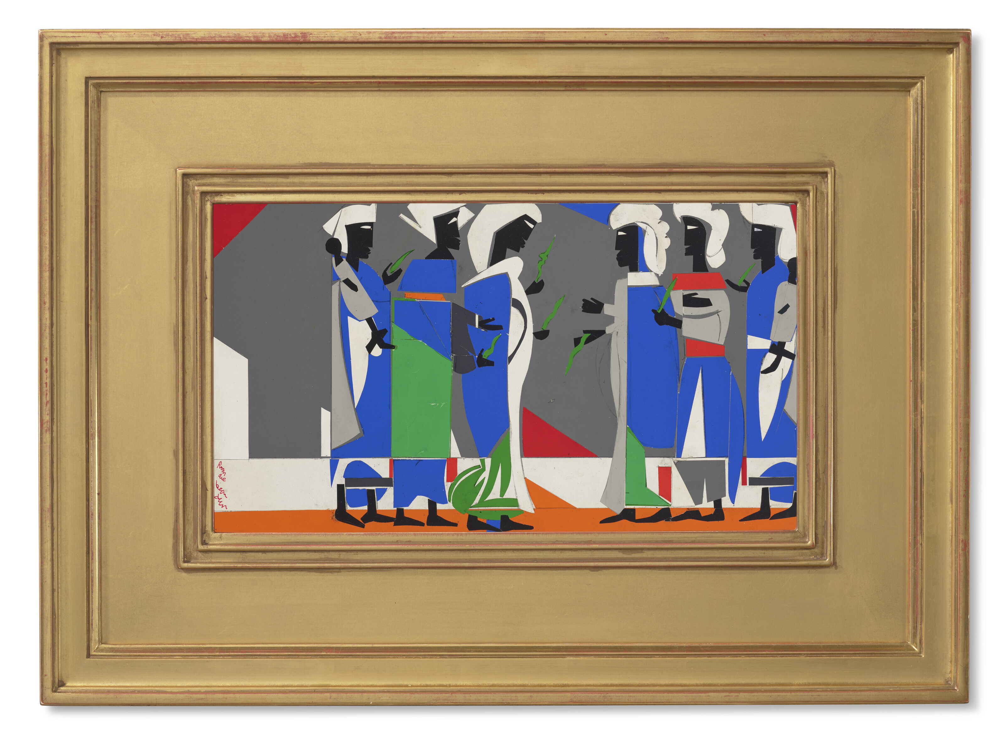 Romare Bearden — Процессия, изображение 2