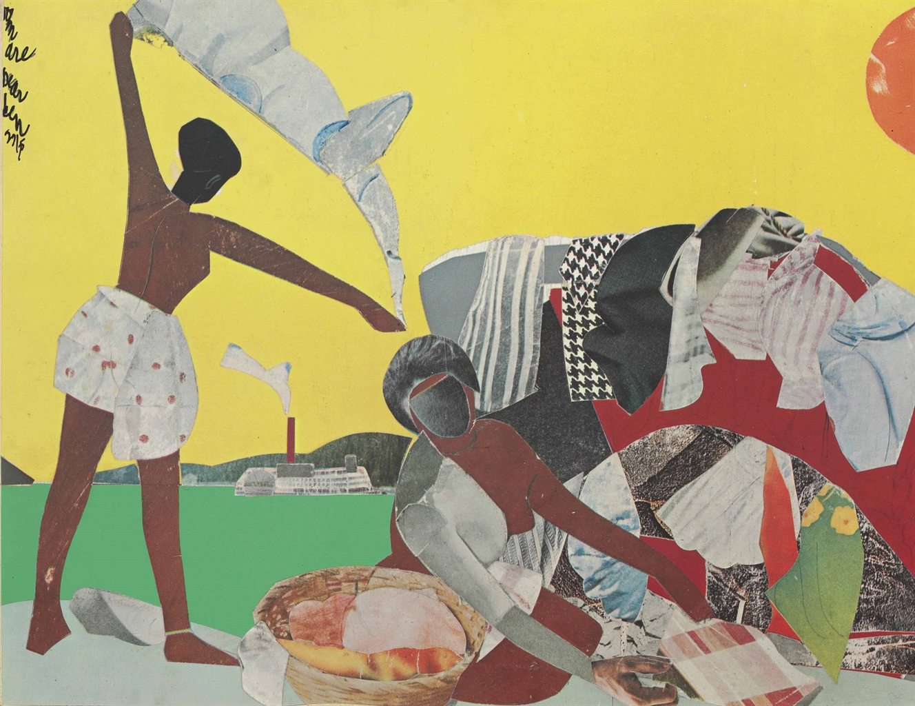 Romare Bearden — Утро в Миссисипи