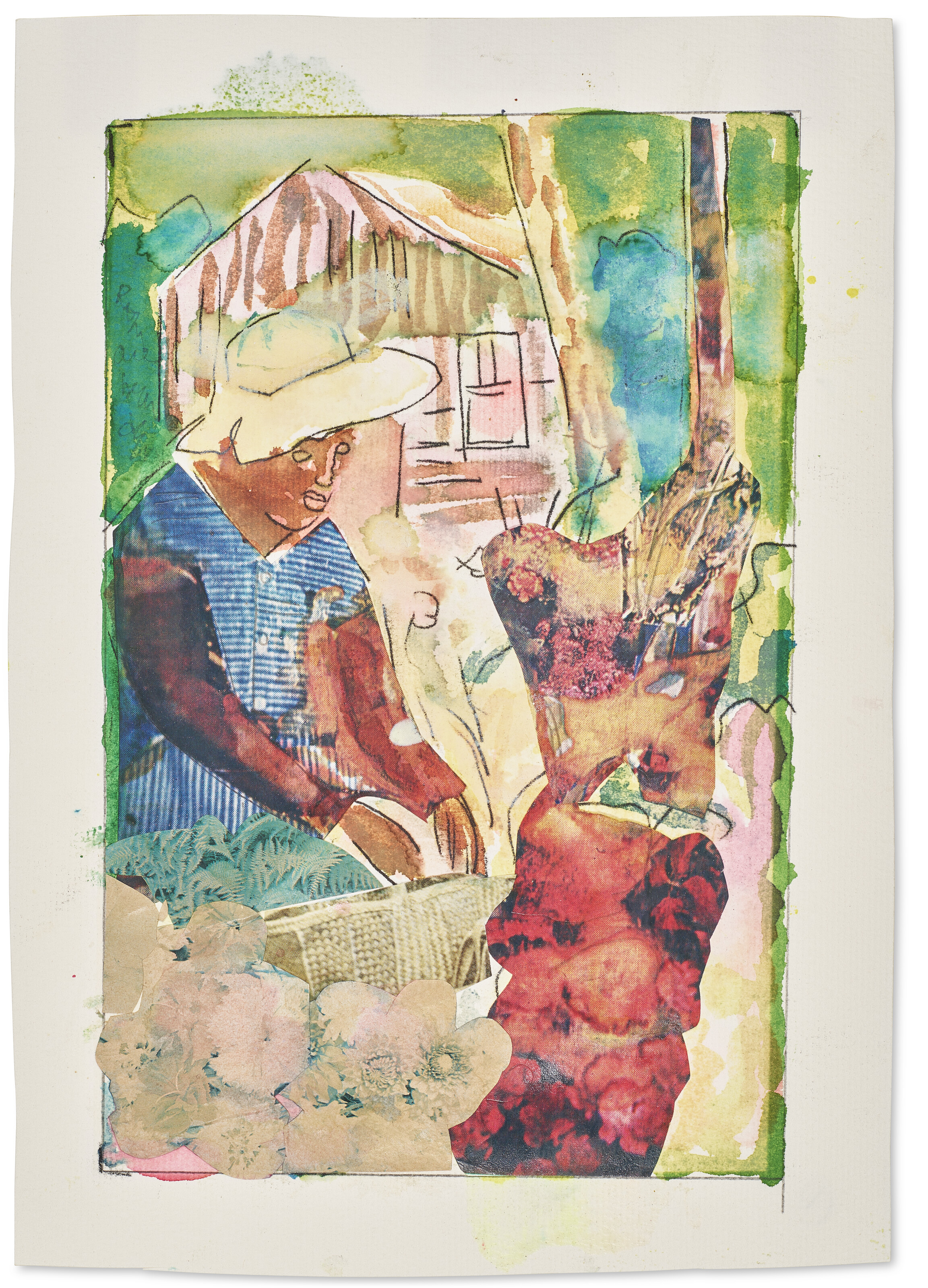Romare Bearden — Без названия (Моделл Слит)