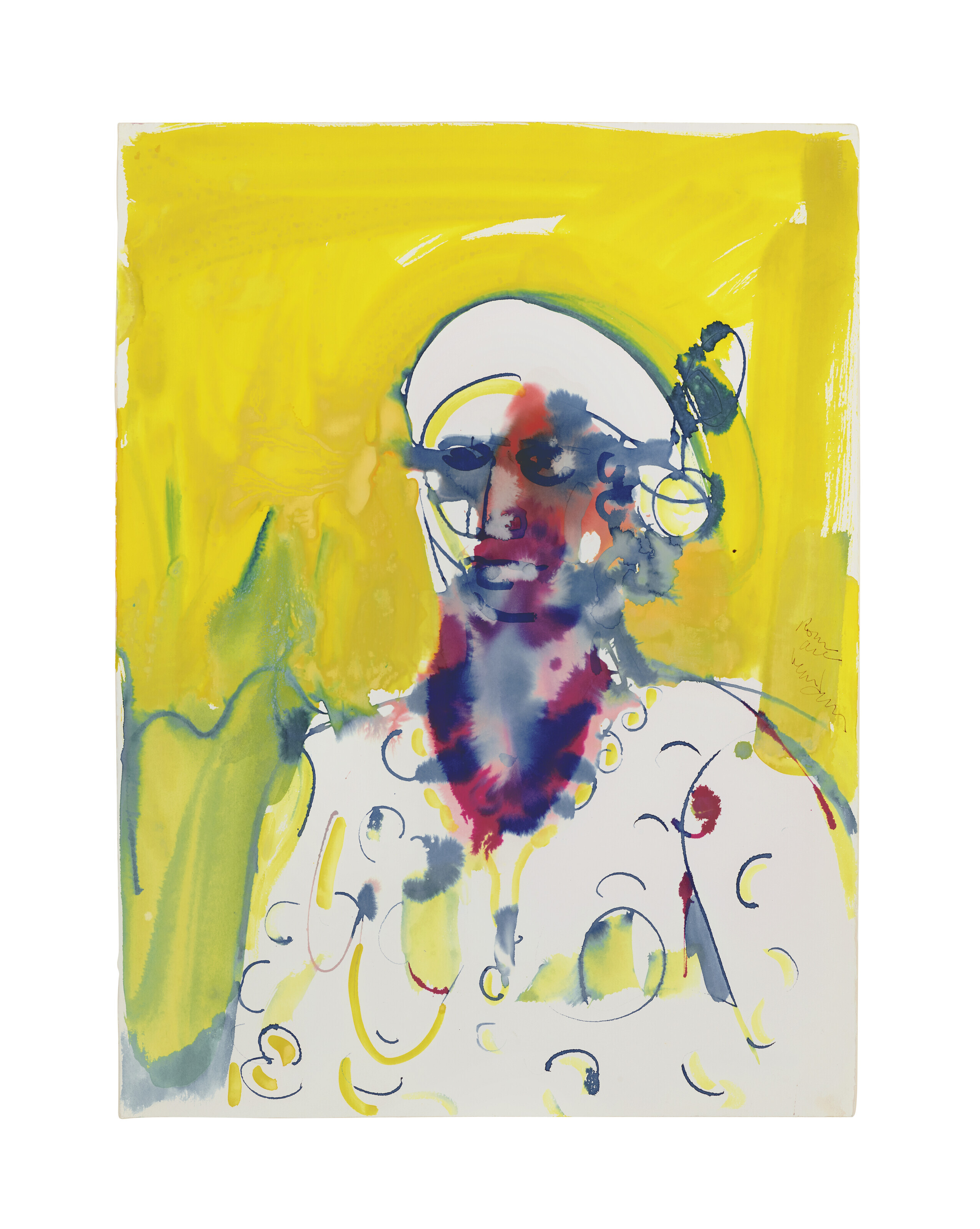 Romare Bearden — Святой Мартин Обеа (Чародей Святого Мартина, Манмбо Святой Мартин Ян)