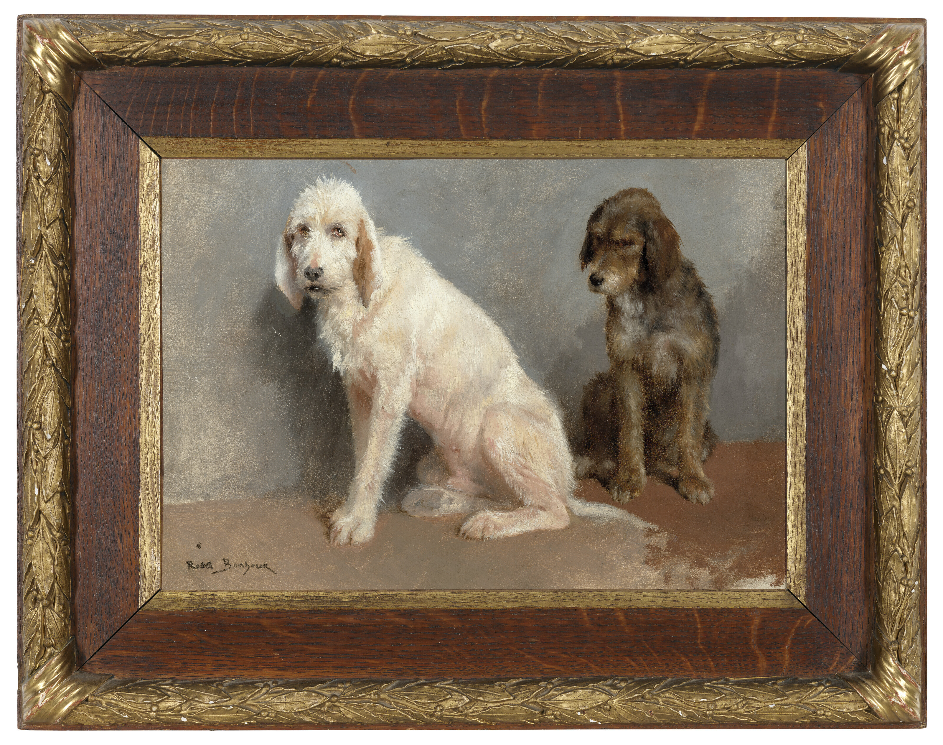 Rosa Bonheur — Исследование двух собак