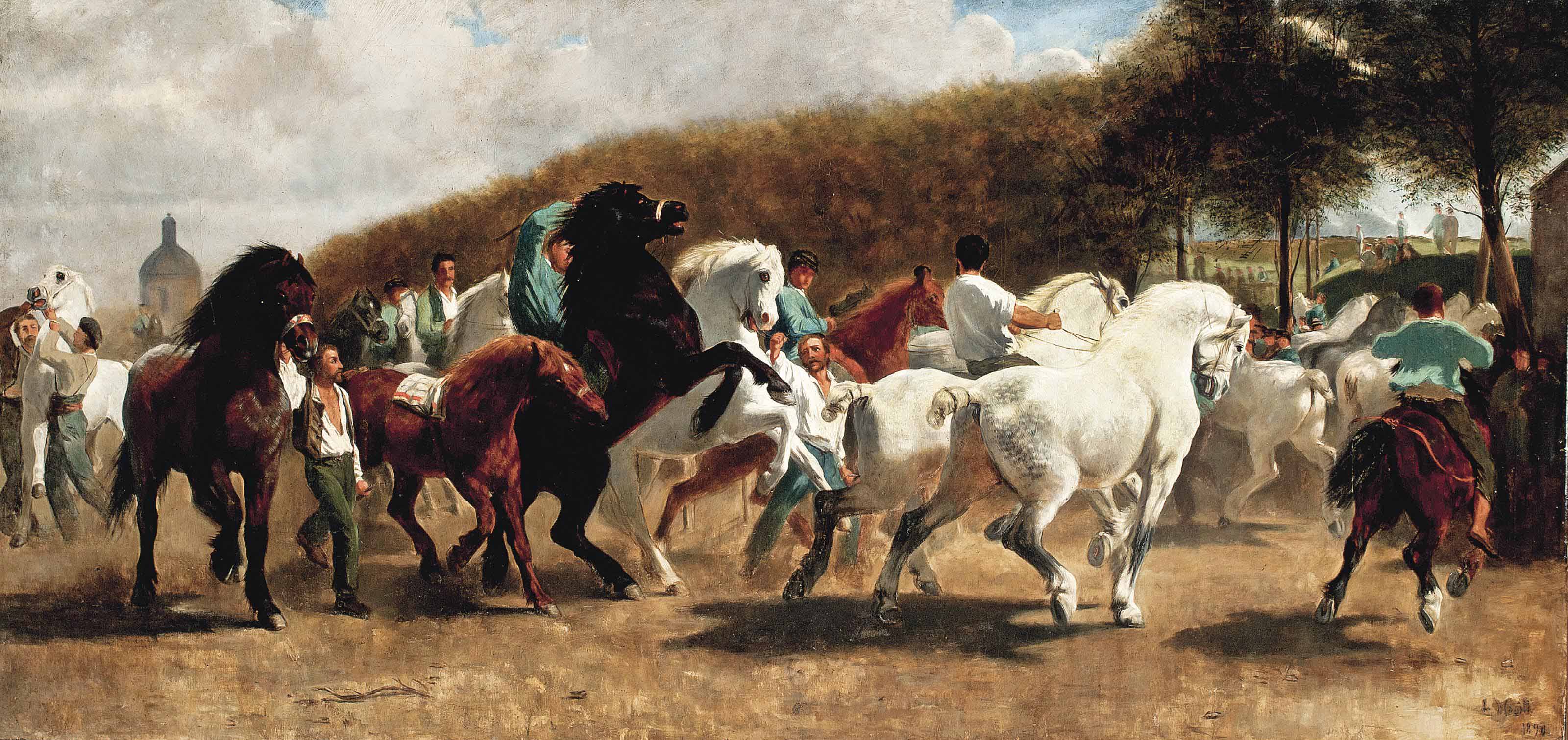 Rosa Bonheur — Конная ярмарка