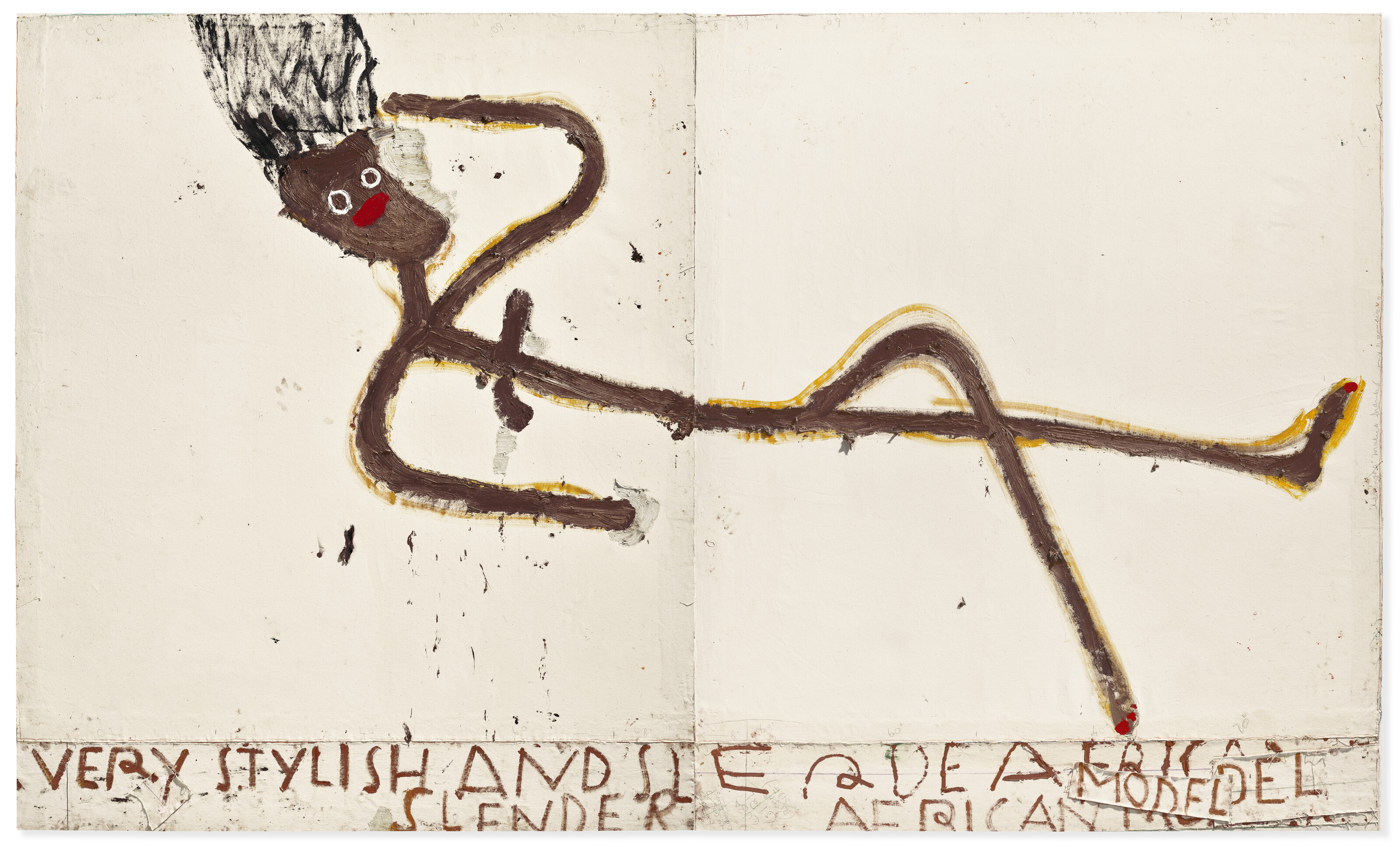 Rose Wylie — Девушка из трубки