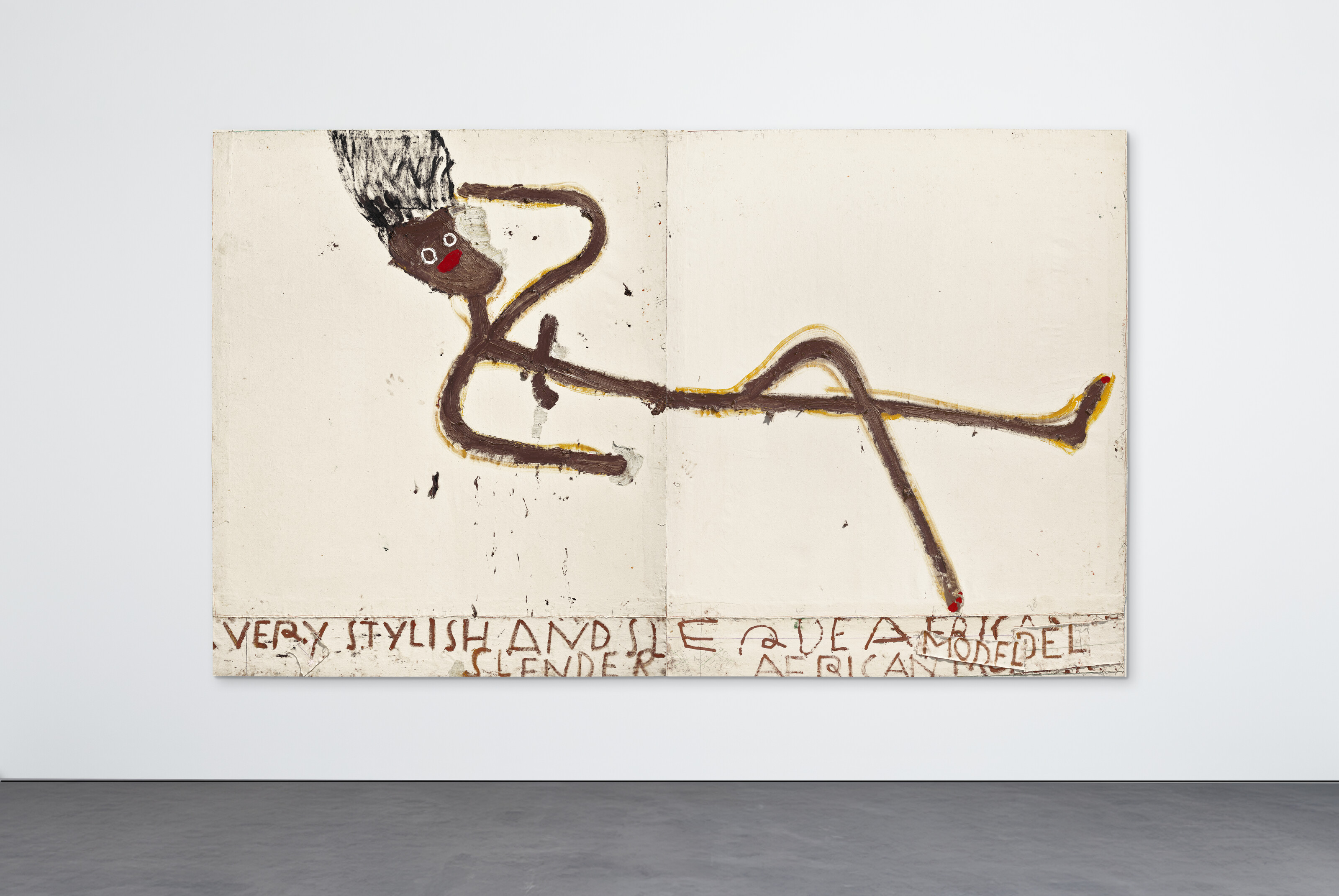 Rose Wylie — Девушка из трубки, изображение 2