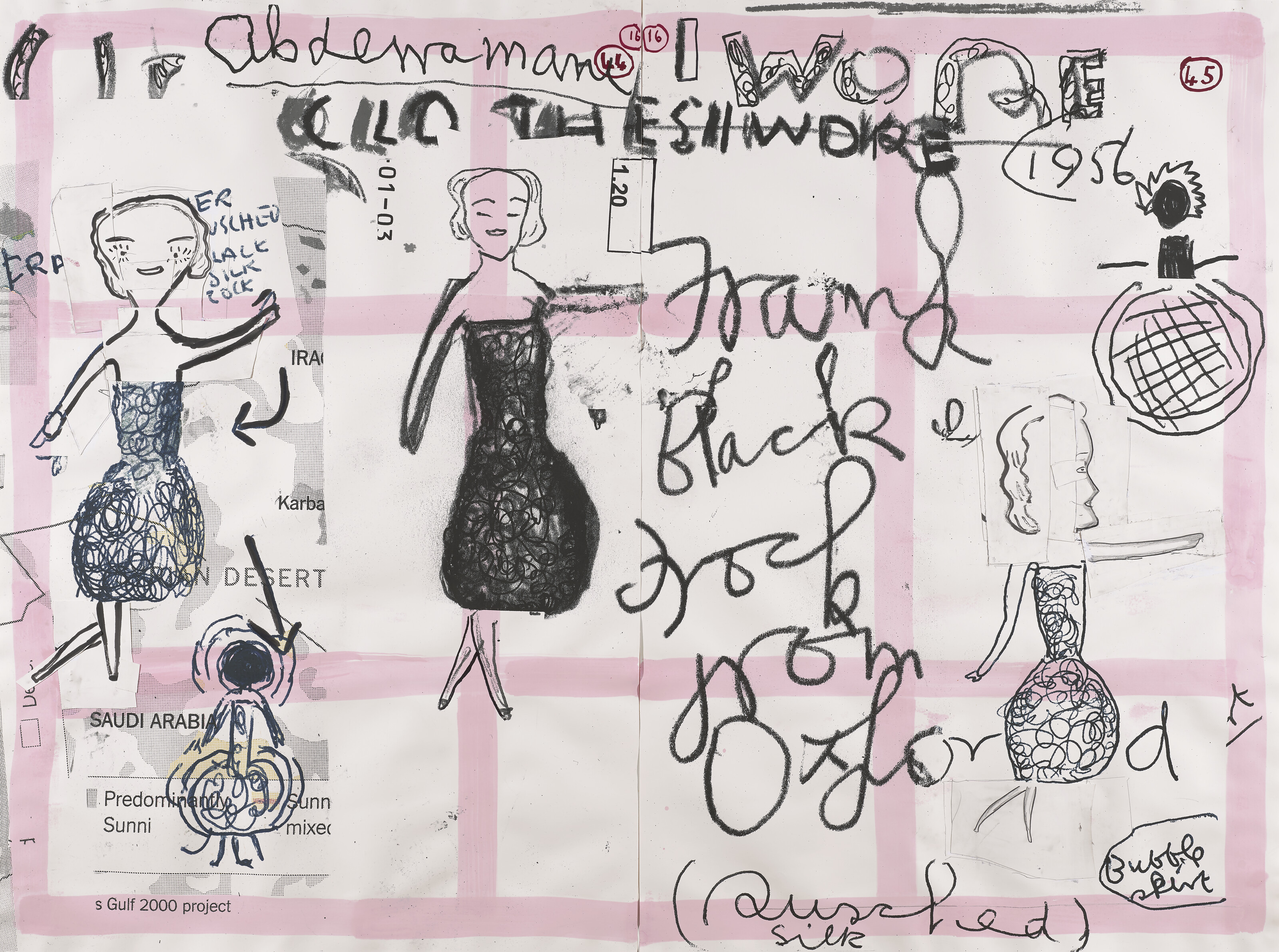 Rose Wylie — Одежда, которую я носил #16