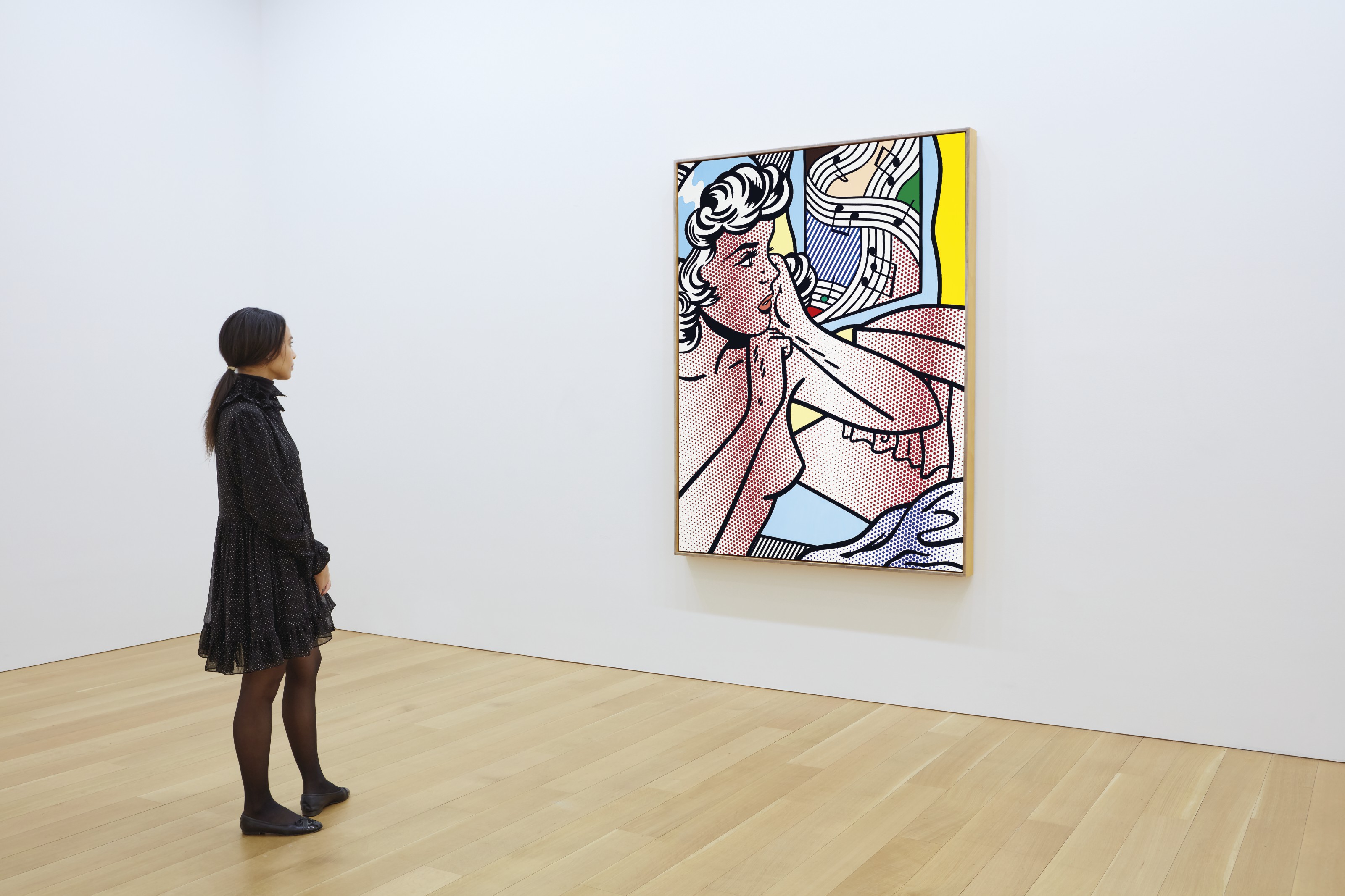 Roy Lichtenstein — Обнаженная натура с радостной раскраской, изображение 2