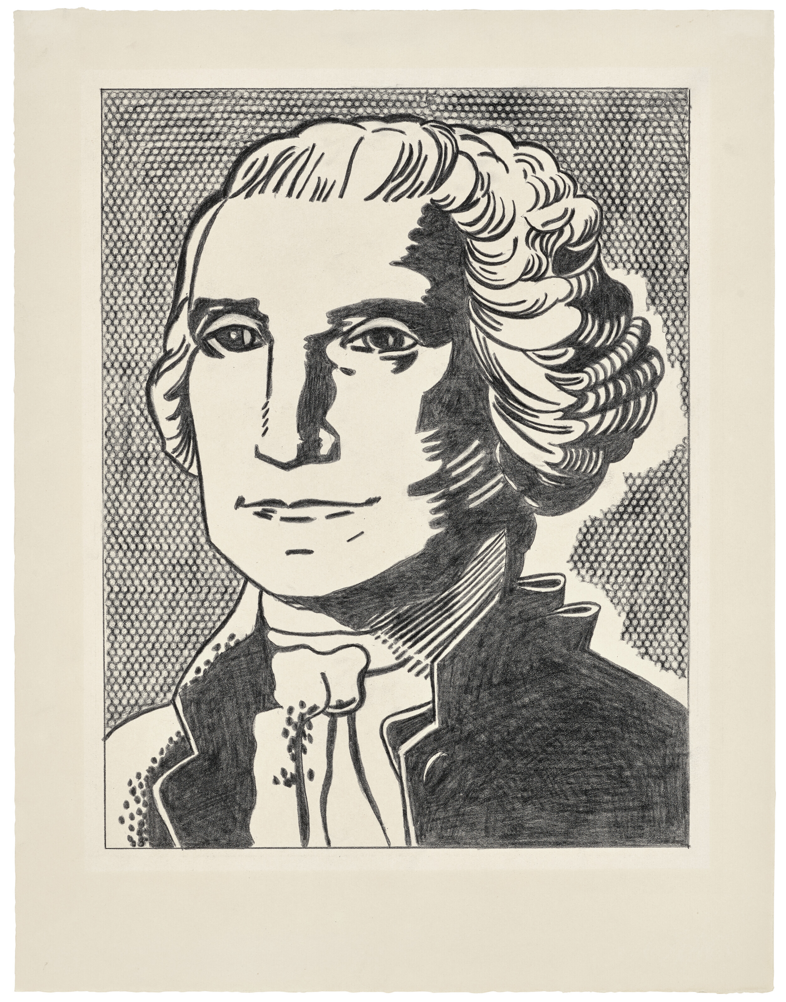 Roy Lichtenstein — Джордж Вашингтон, изображение 2