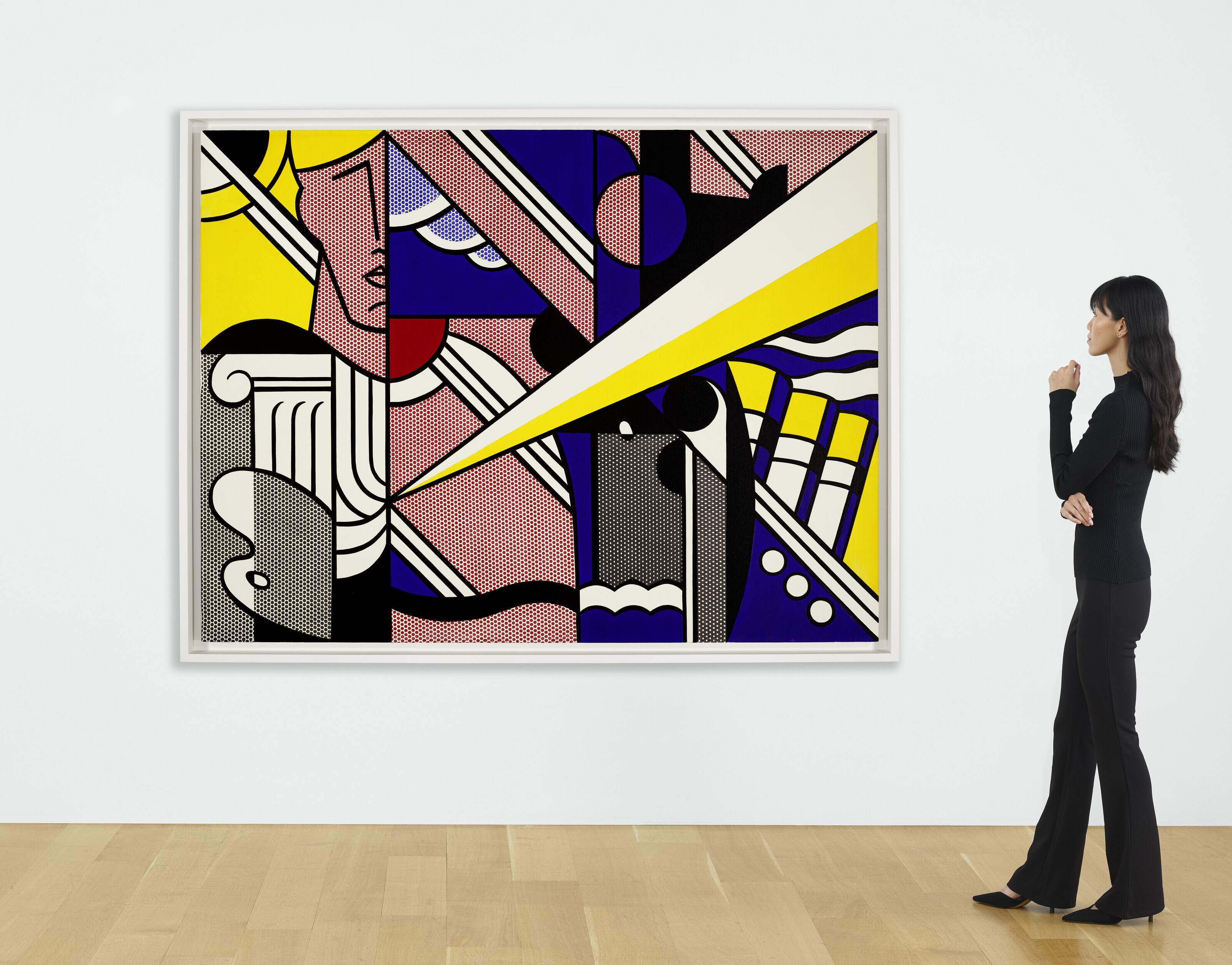 Roy Lichtenstein — Современная живопись с ионической колонной, изображение 4
