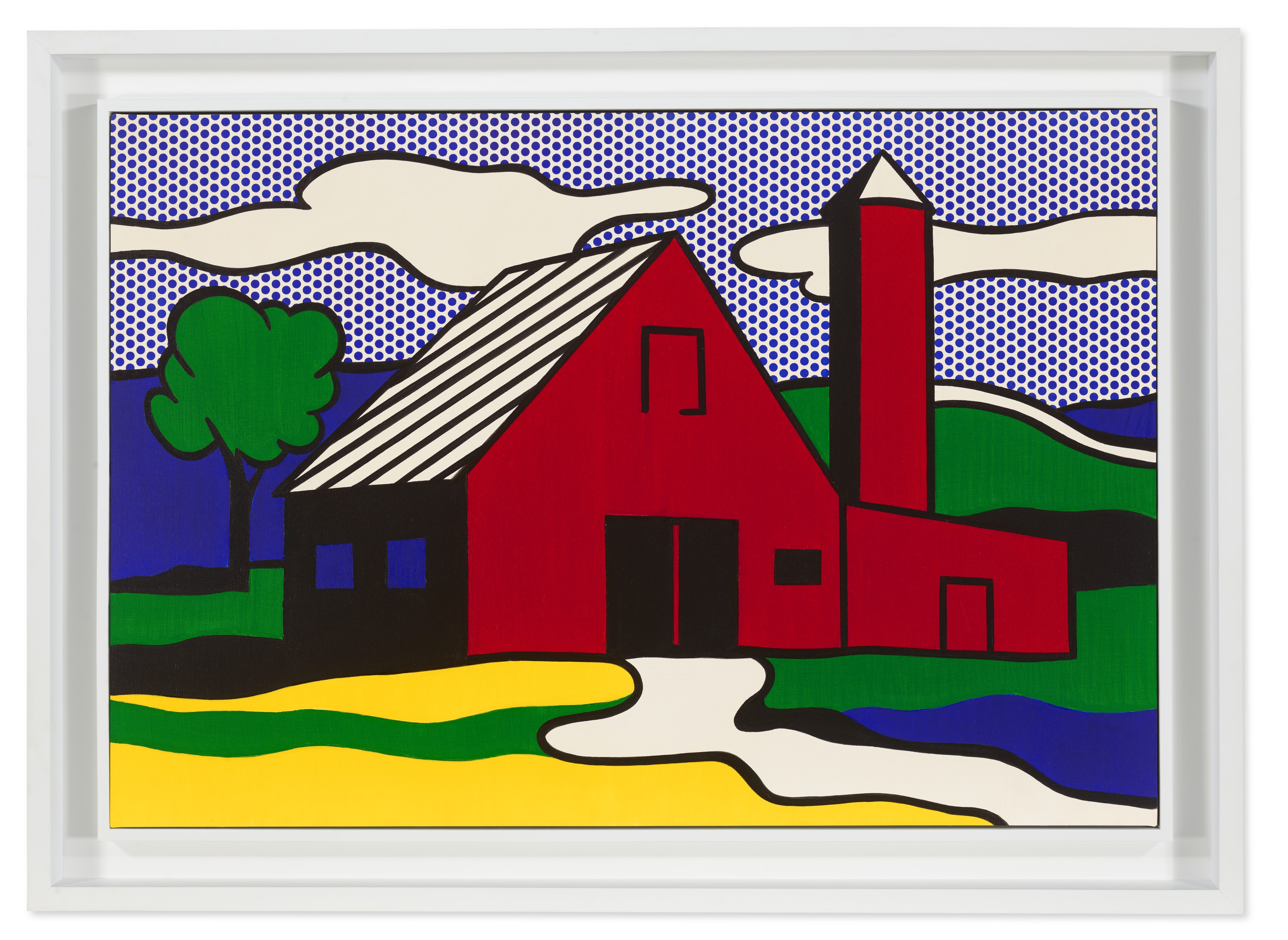 Roy Lichtenstein — Красный Амбар I, изображение 2