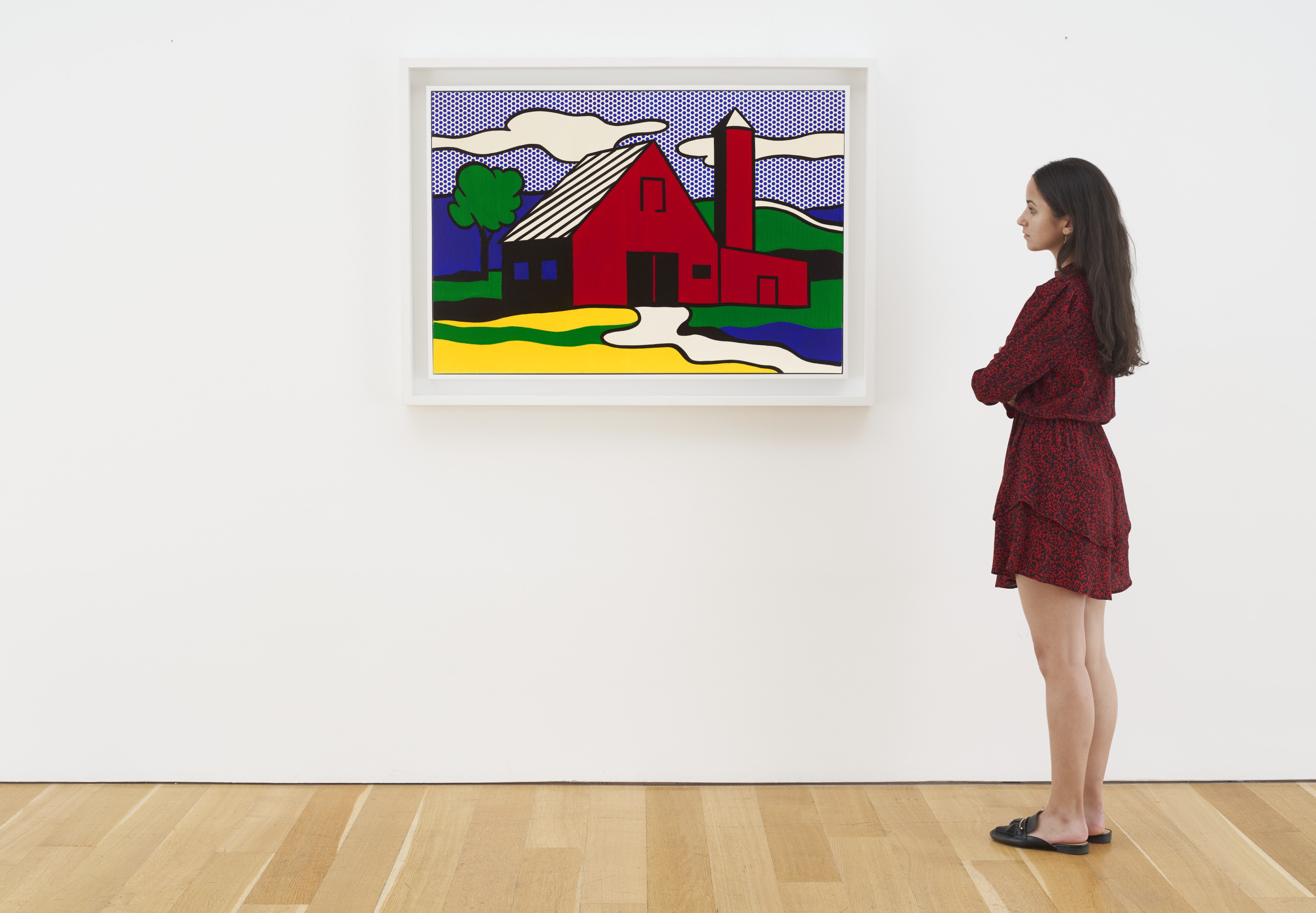 Roy Lichtenstein — Красный Амбар I, изображение 3
