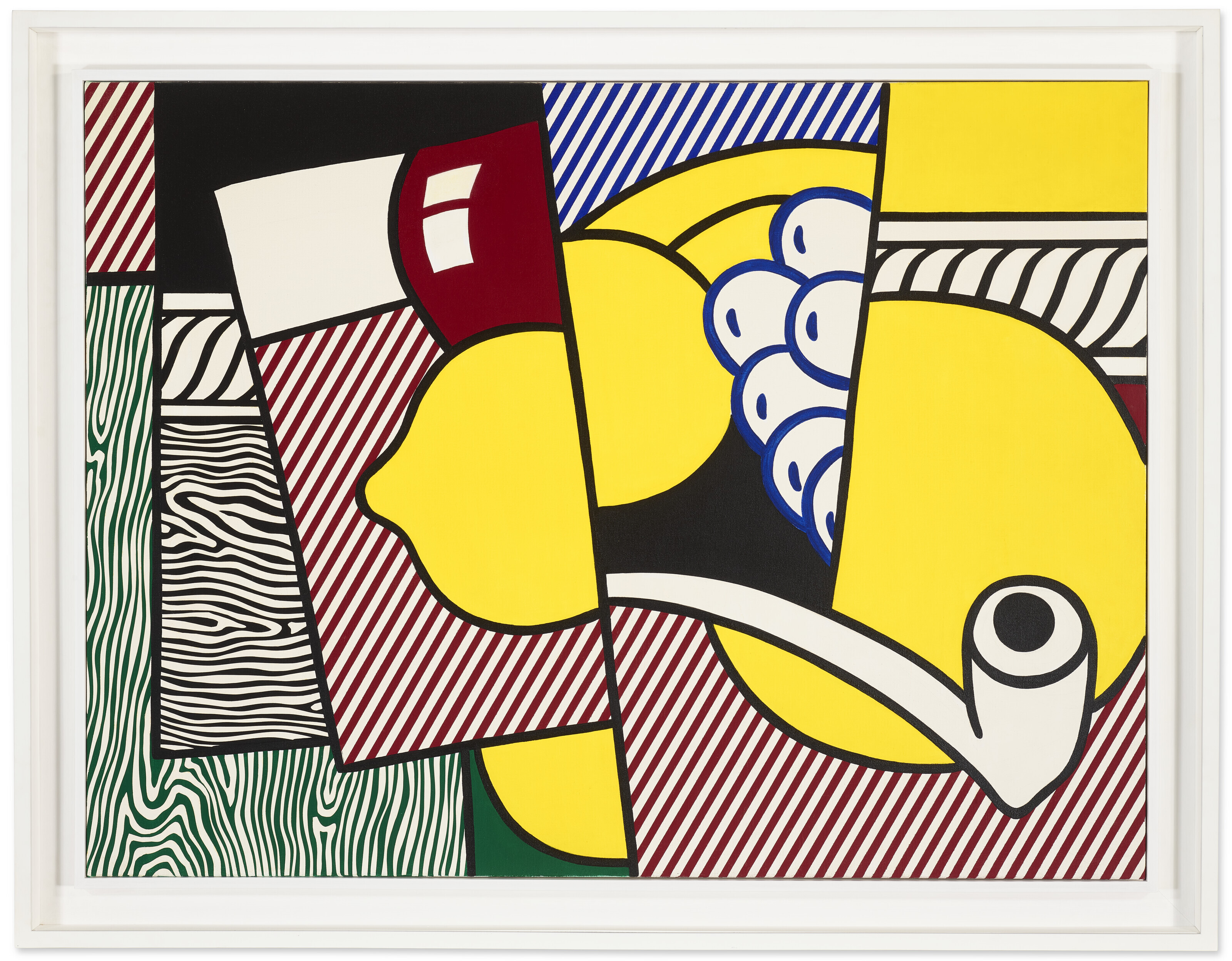 Roy Lichtenstein — Кубистический натюрморт, изображение 2