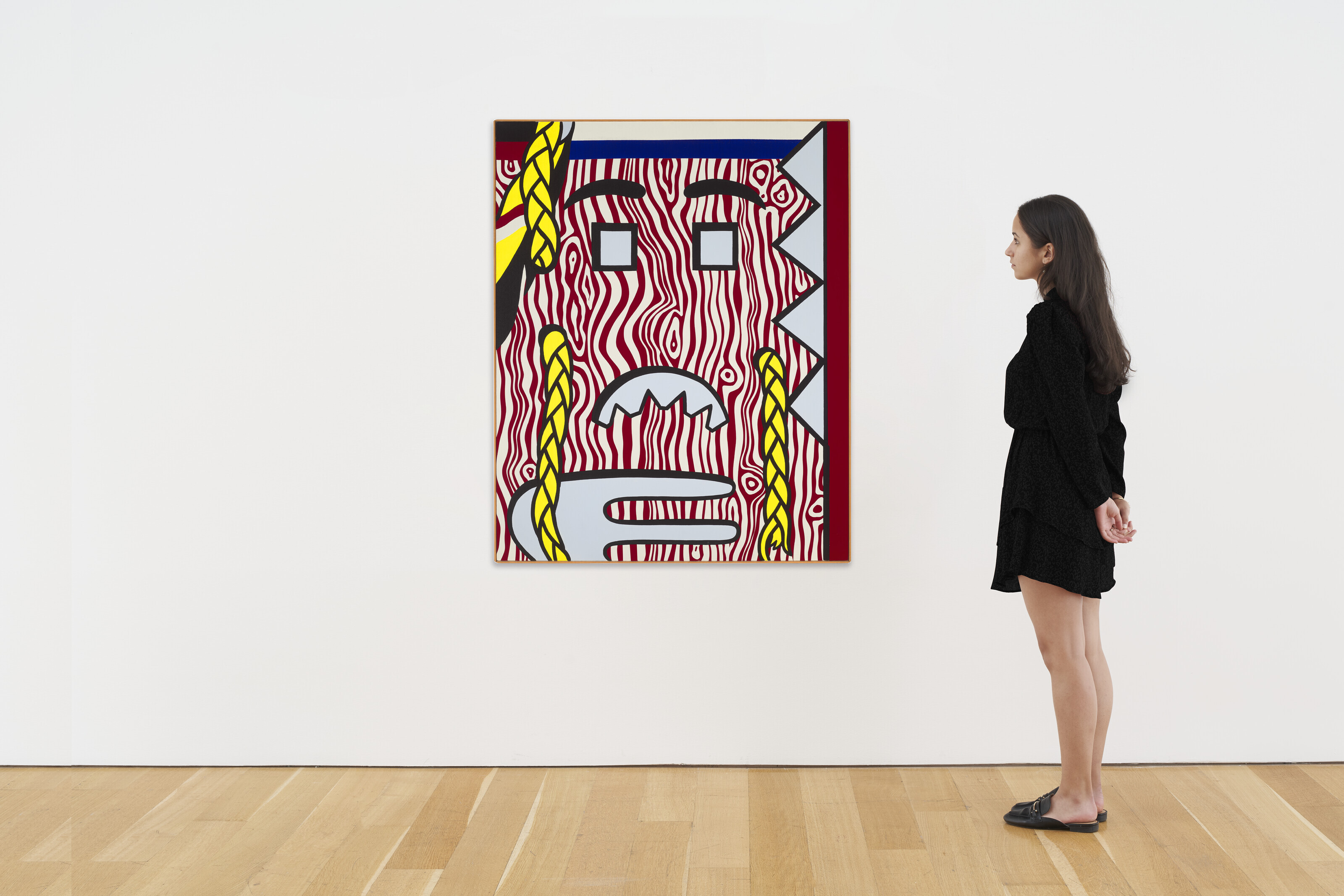 Roy Lichtenstein — Голова с косичками, изображение 2