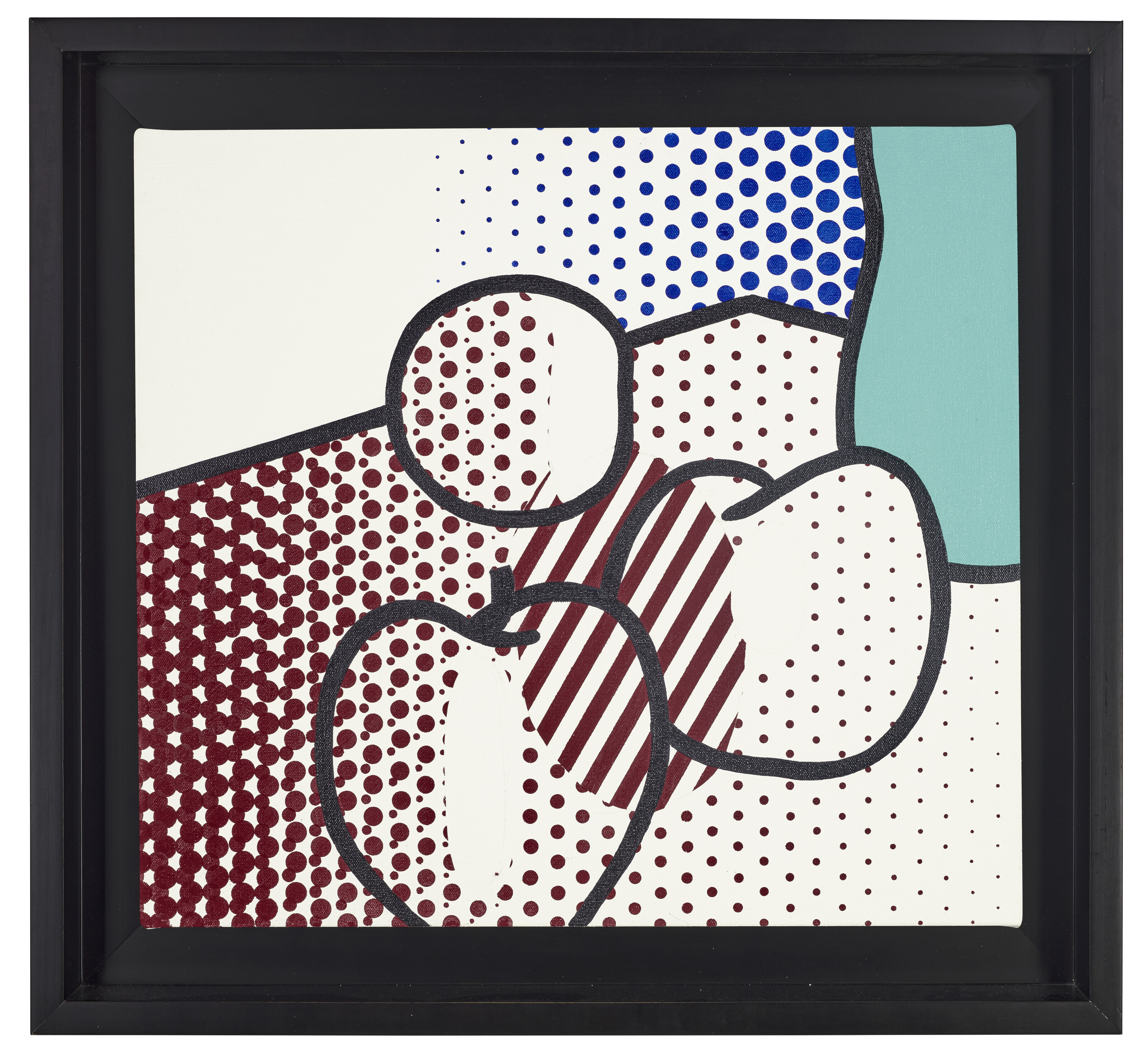 Roy Lichtenstein — Натюрморт – Красные яблоки, изображение 2