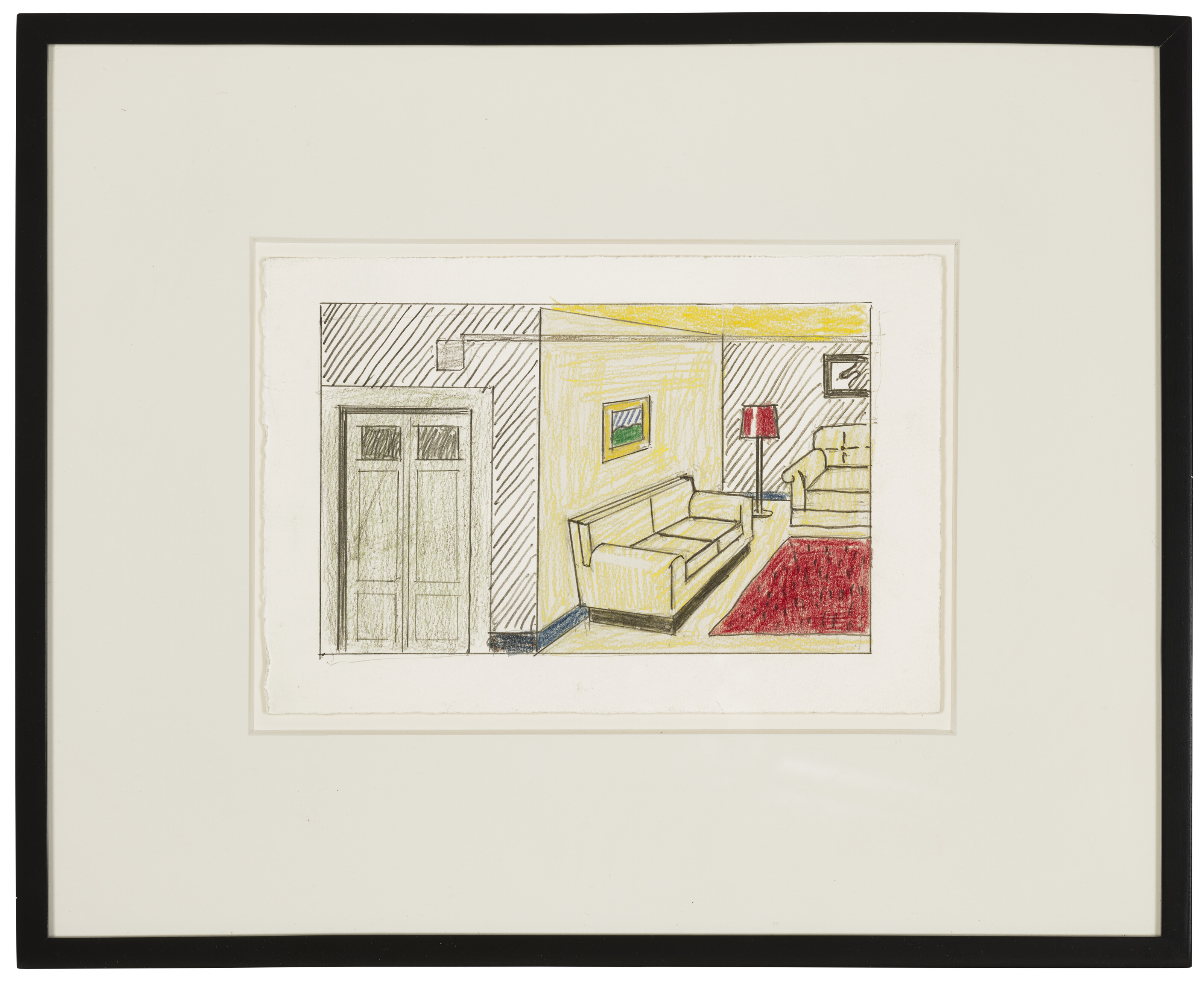 Roy Lichtenstein — Интерьер (кабинет), изображение 2