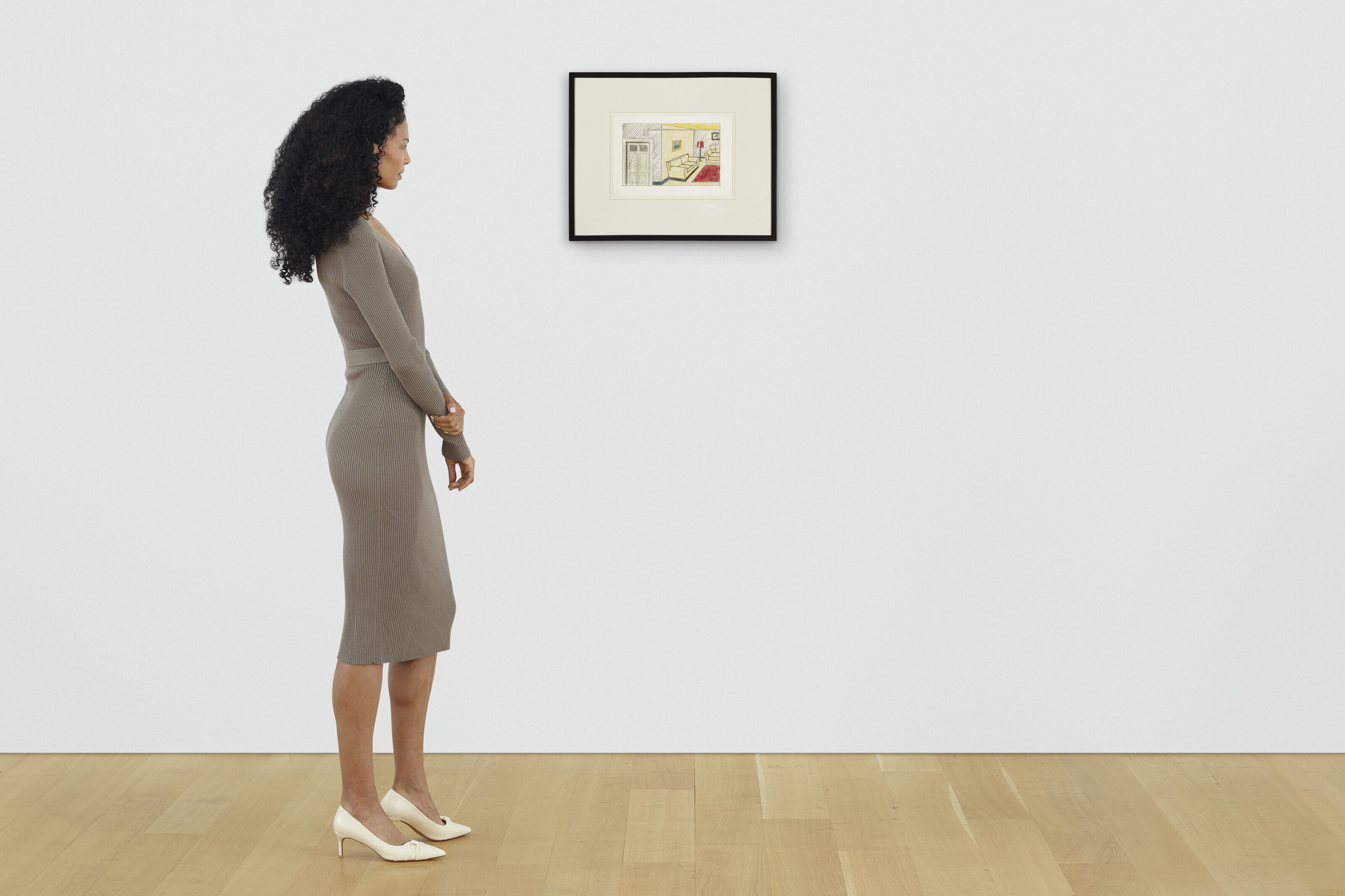 Roy Lichtenstein — Интерьер (кабинет), изображение 4