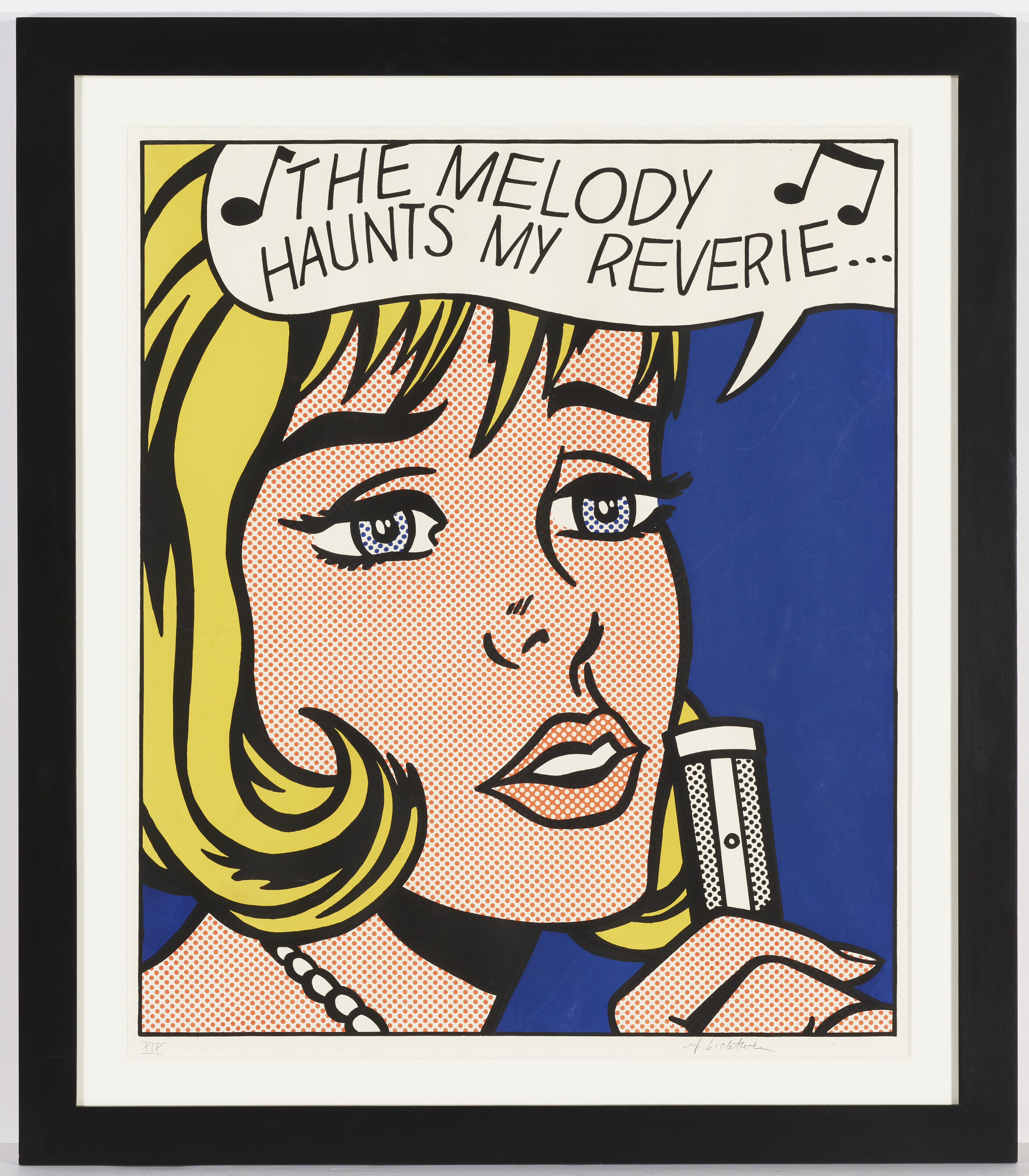 Roy Lichtenstein — "Грезы", от 11 поп-исполнителей, Том II, изображение 2