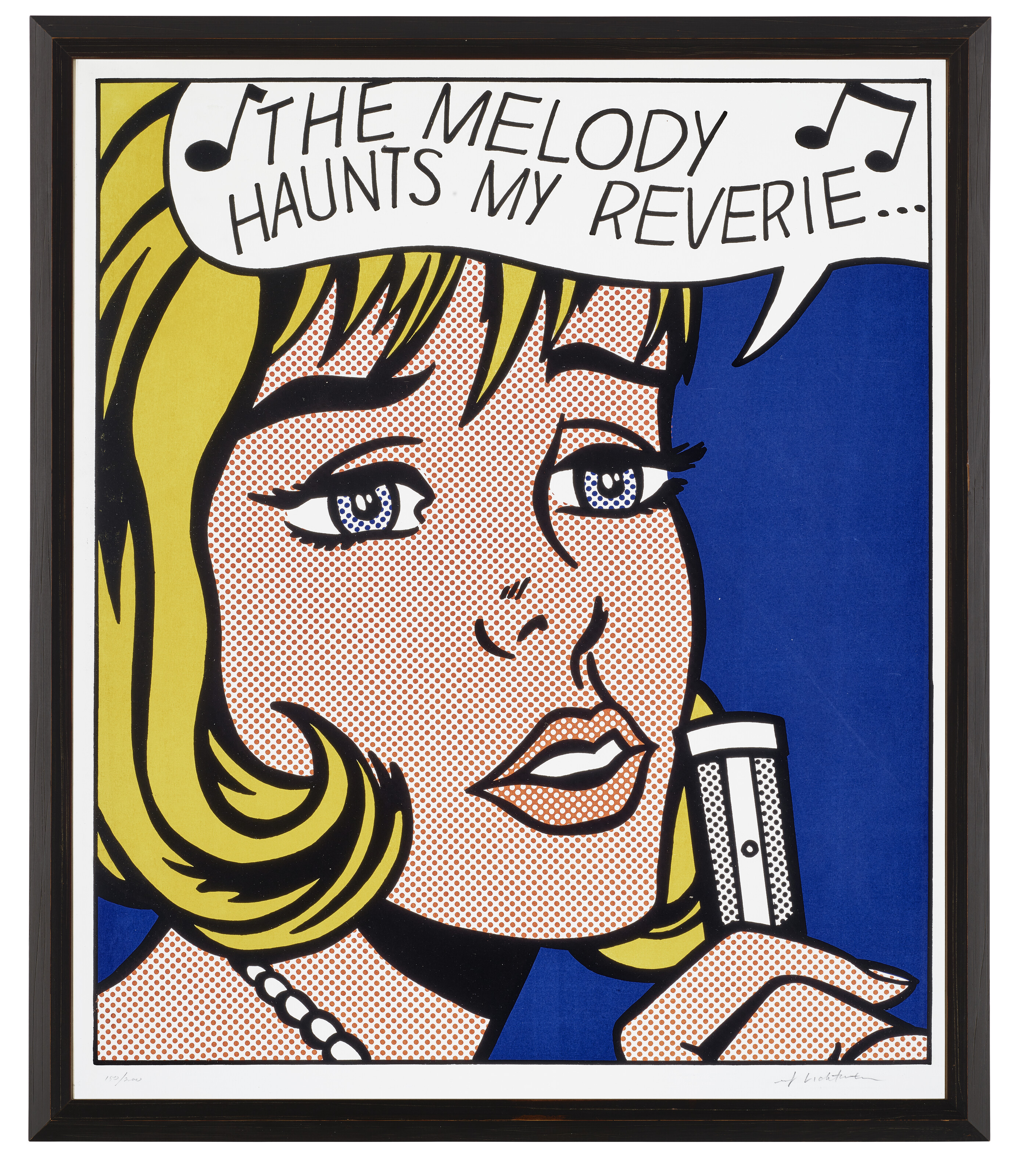 Roy Lichtenstein — "Грезы", от 11 поп-исполнителей, Том II, изображение 2